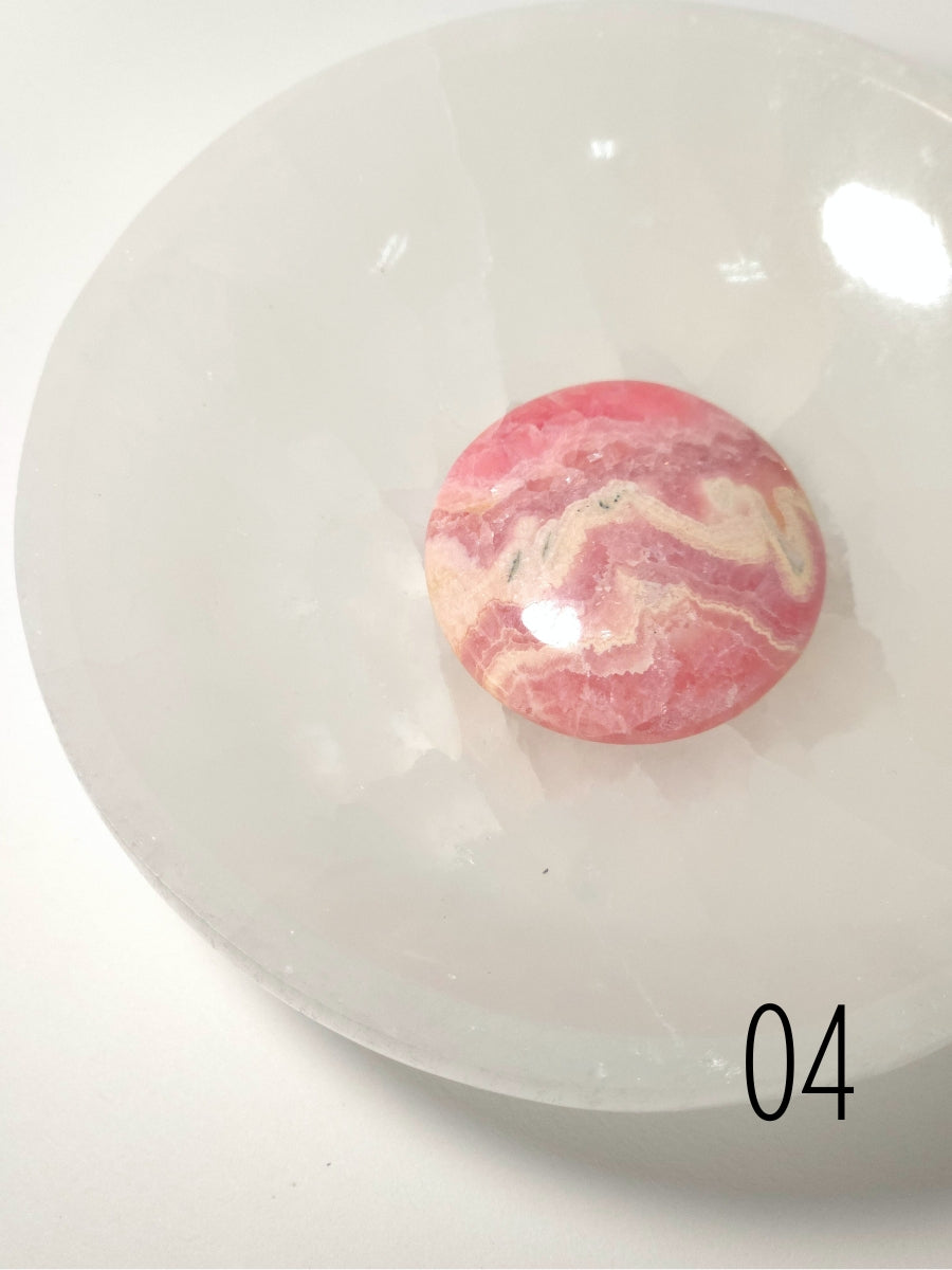 Rhodochrosite coins for Healing, Comfort, Harmony, Compassion and Self-love