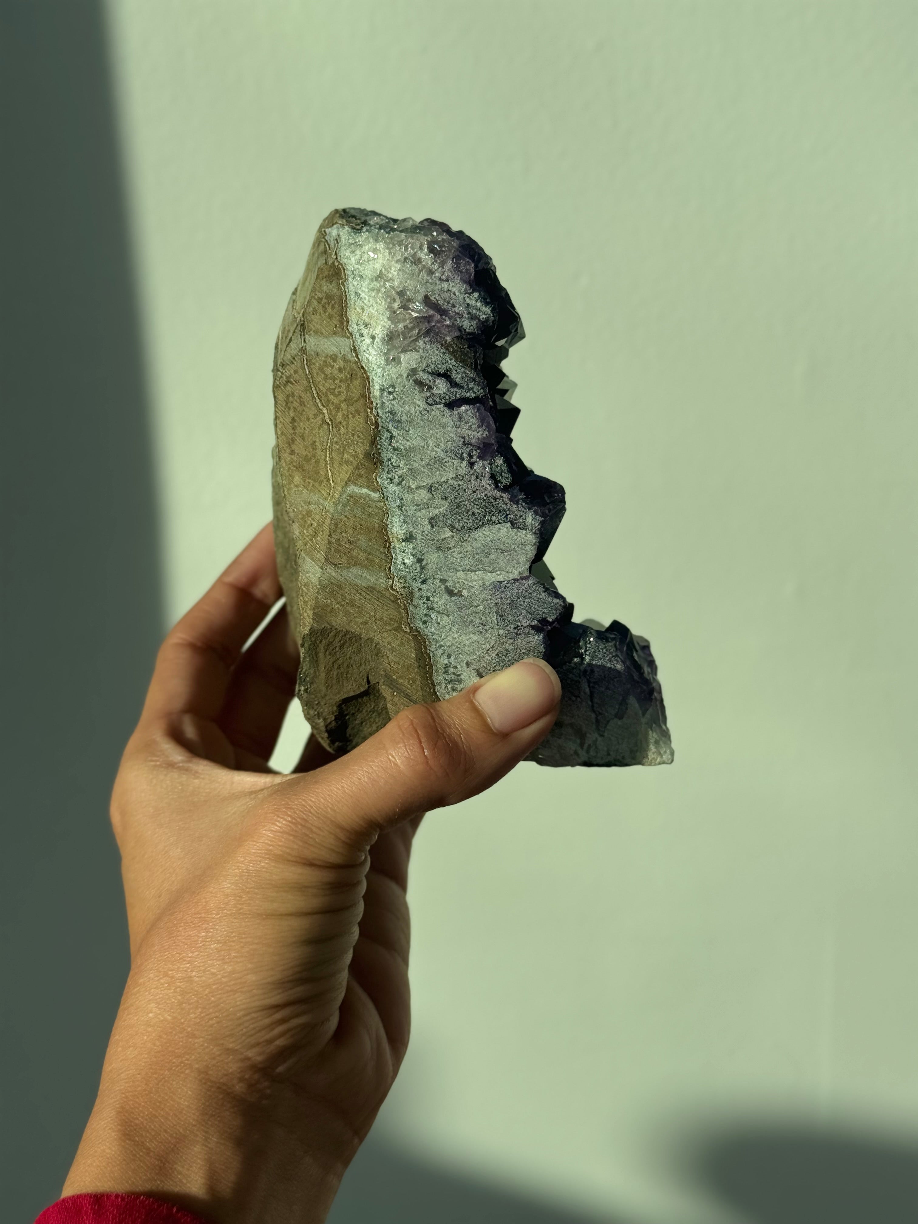 Amethyst Cave for Stress Relief, Protection and Energetic Harmony