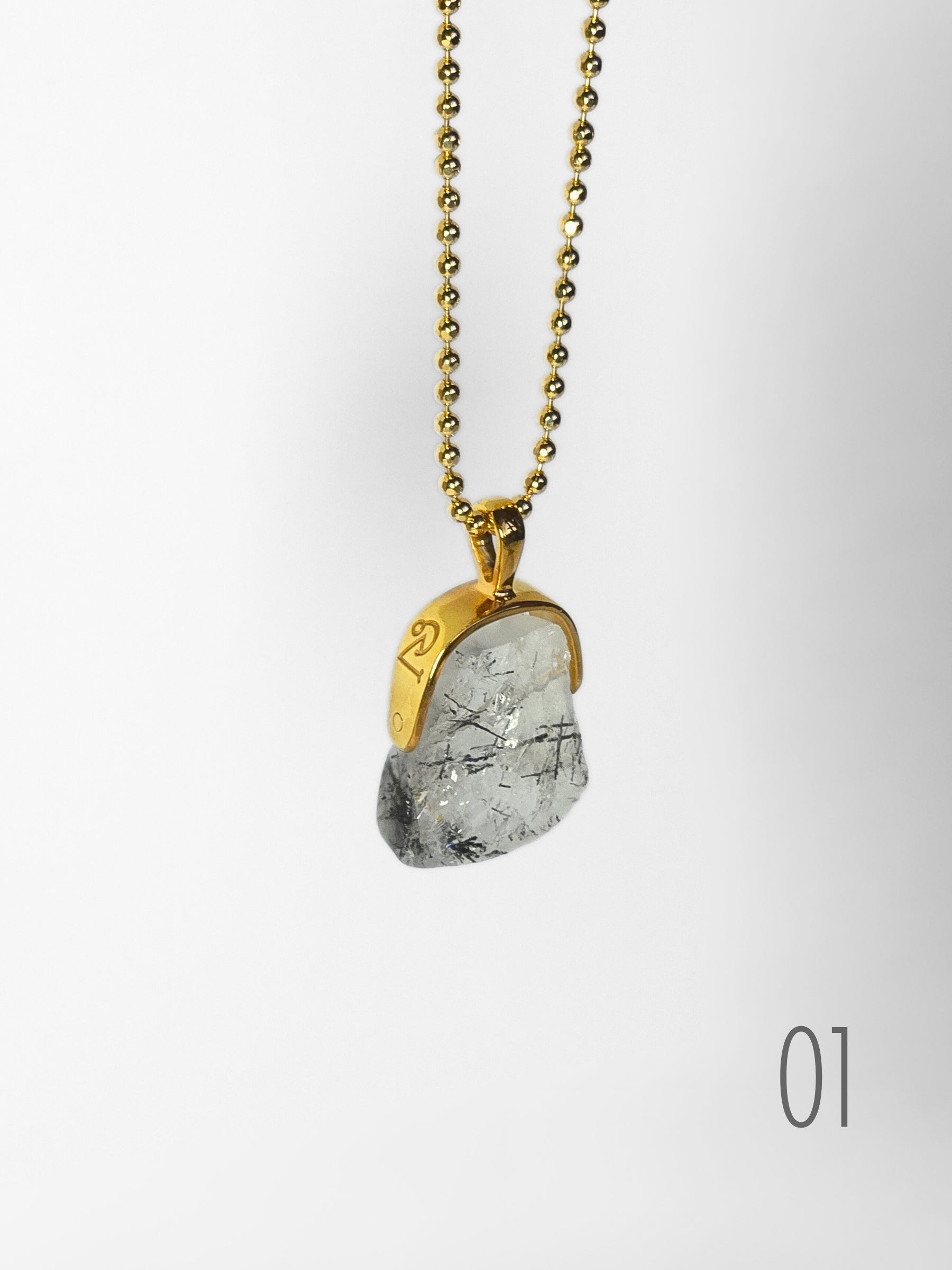 Khemia Legacy Beacons Of Light Collection - Tourmaline quartz (Gold)