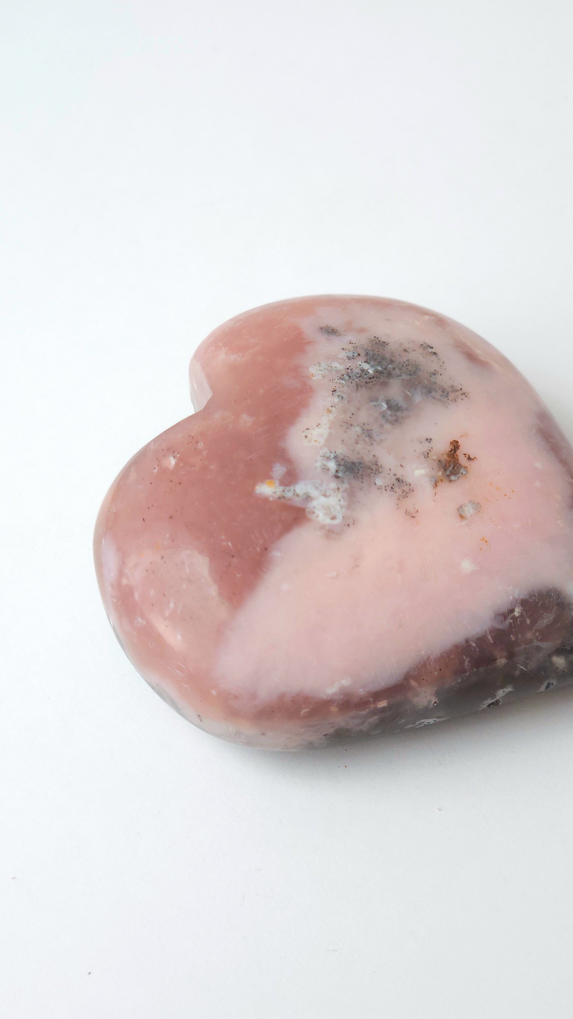 Pink Opal Hearts for heart healing harmony, Embracing Resilience and Love