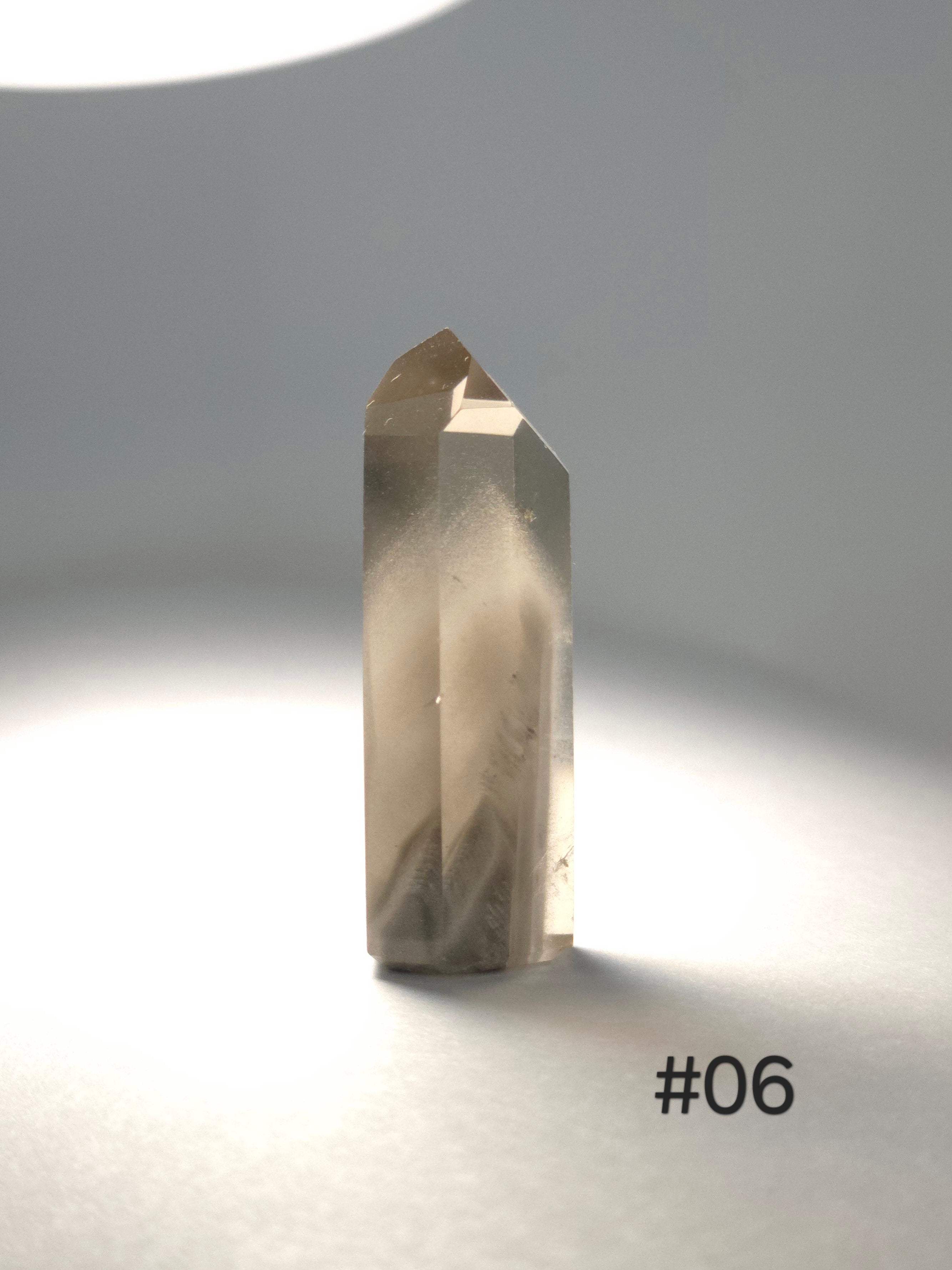 Phantom Quartz from Brazil for Light Codes, Trascendence & Healing