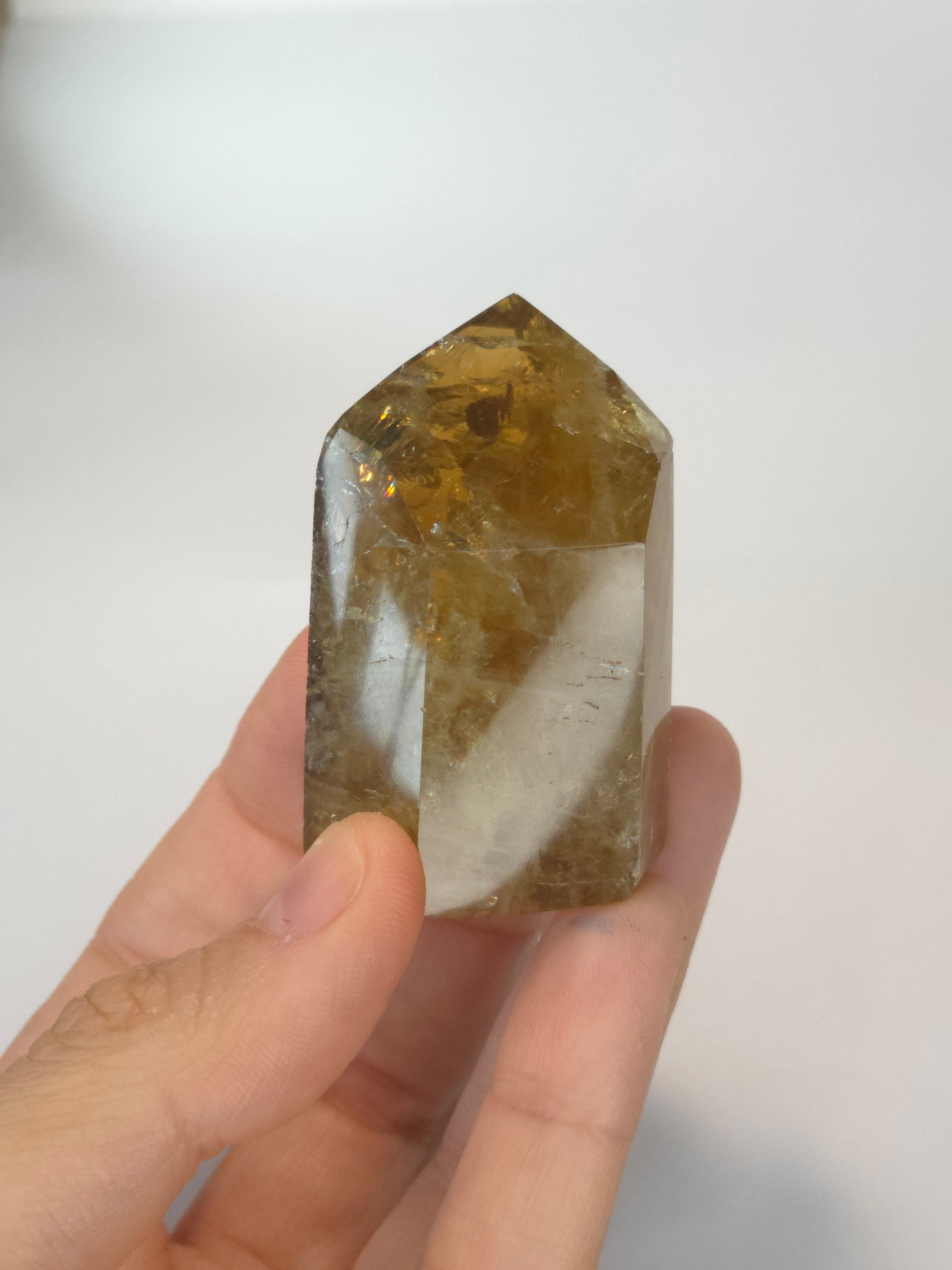 Citrine Points For Joy, Drive and Abundance (small)