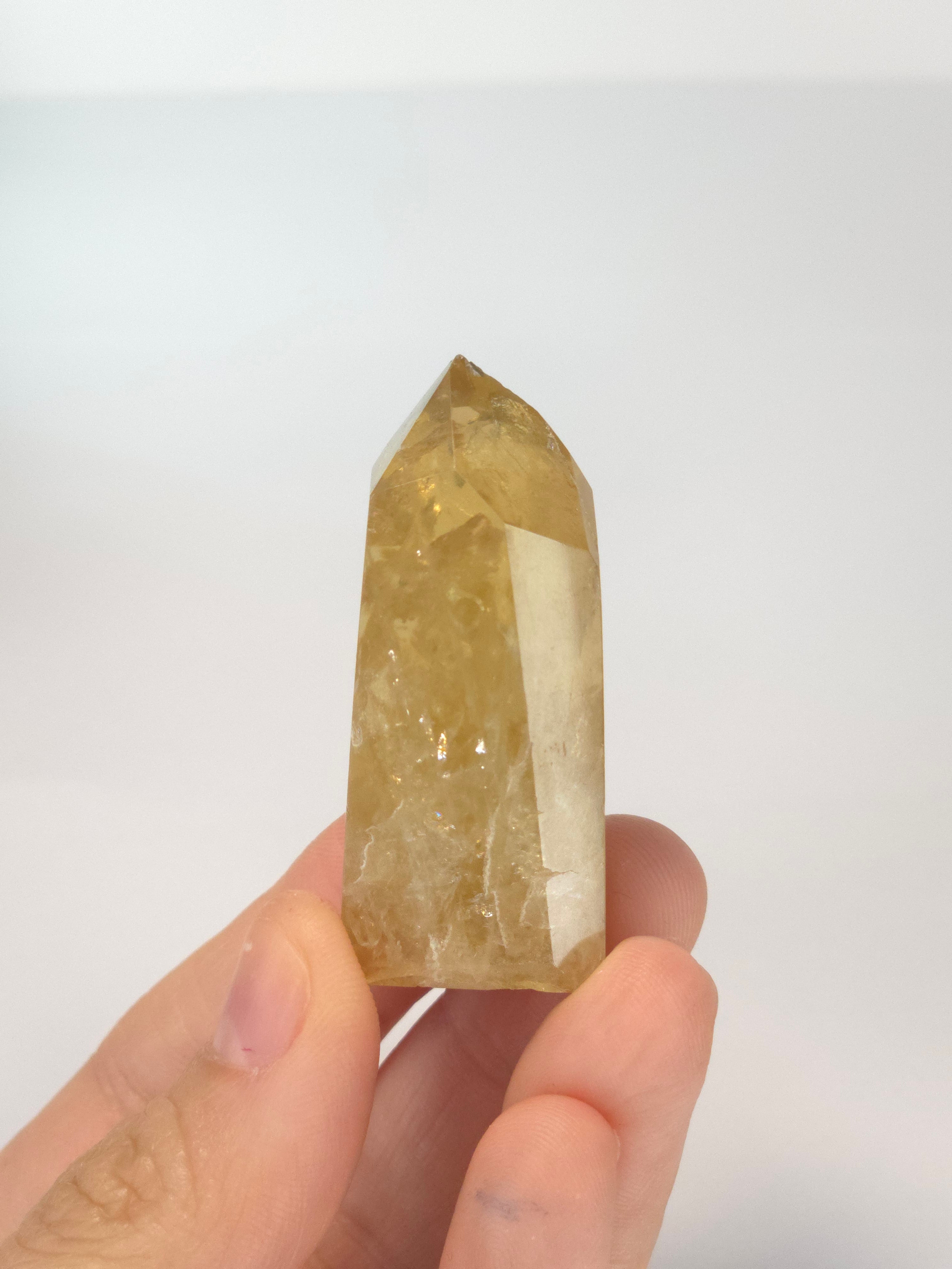 Citrine Points For Joy, Drive and Abundance (small)