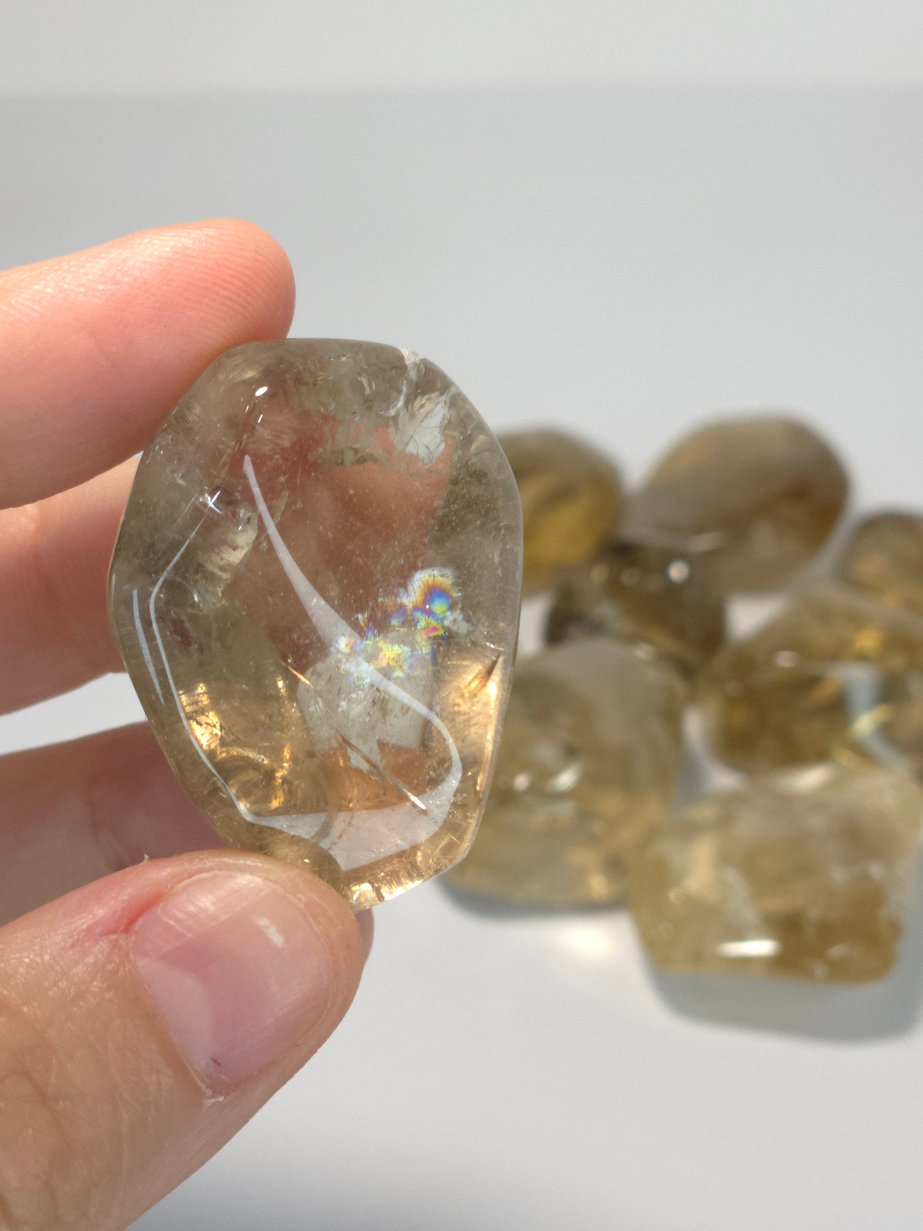 Citrine Tumbles For Joy, Drive and Abundance