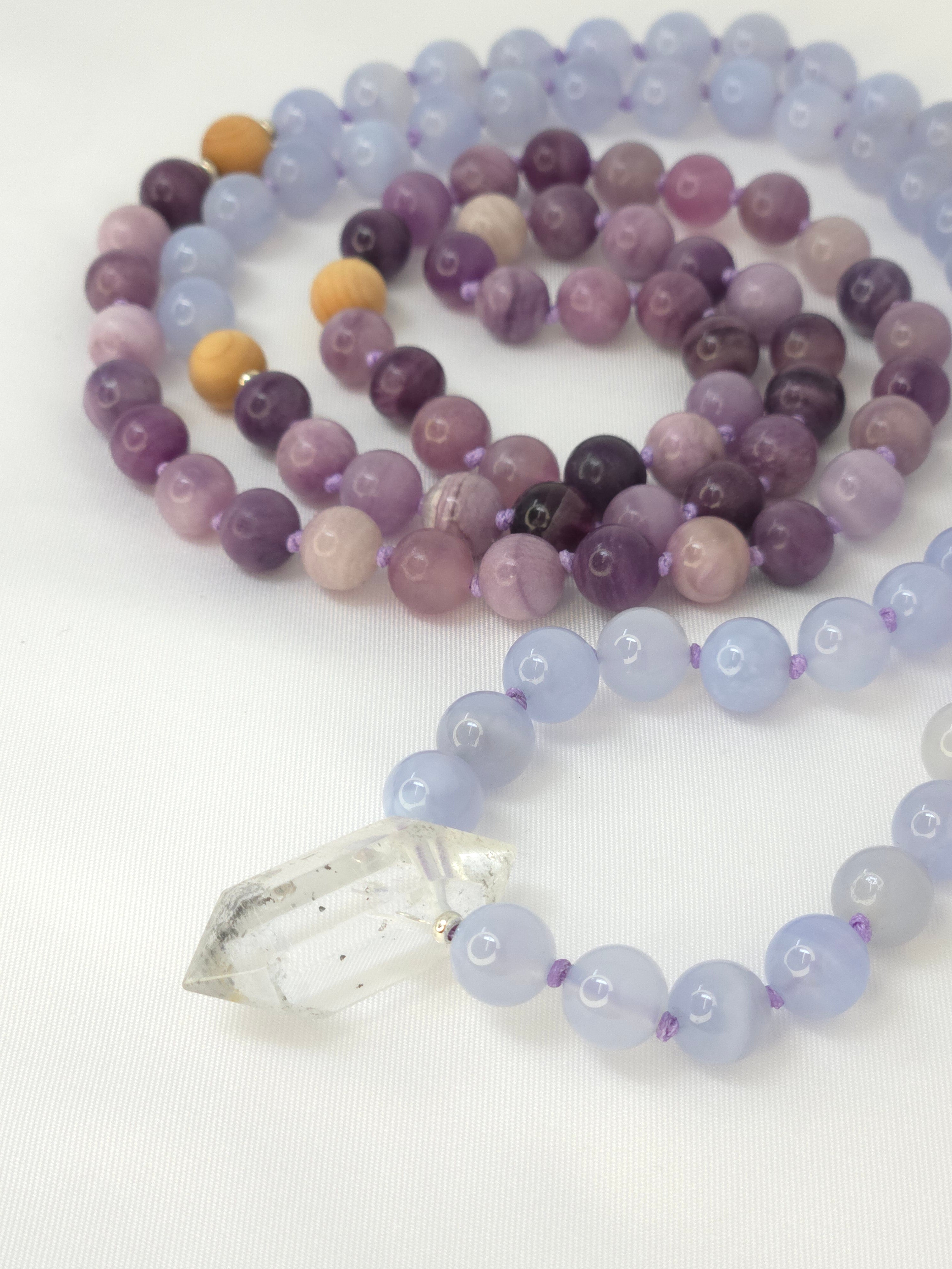 Khemia Legacy Japa Mala - Mental Clarity, Inner Peace & soothing communication