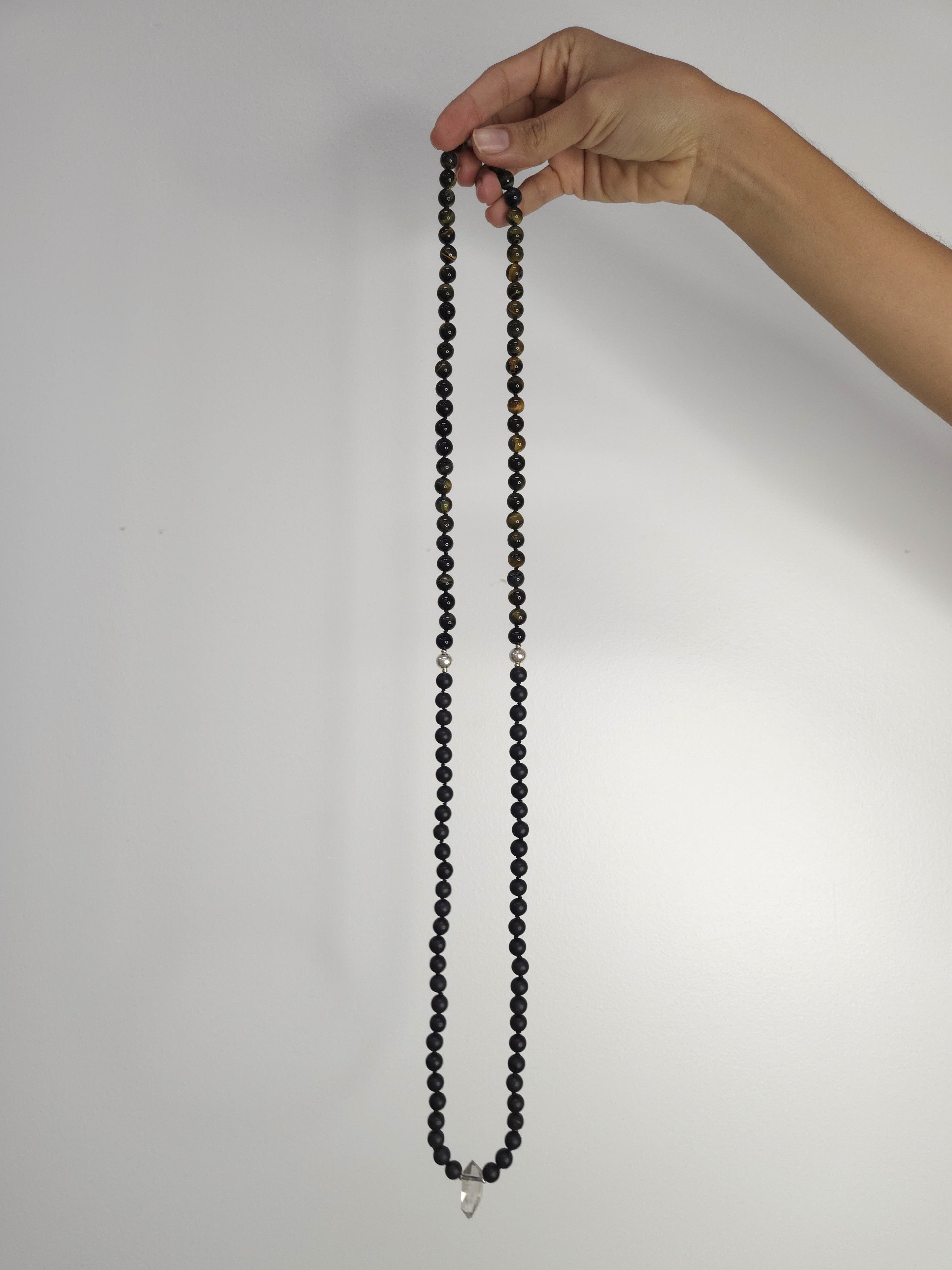 Khemia Legacy Japa Mala - Protection, Radiation Balance & Courage