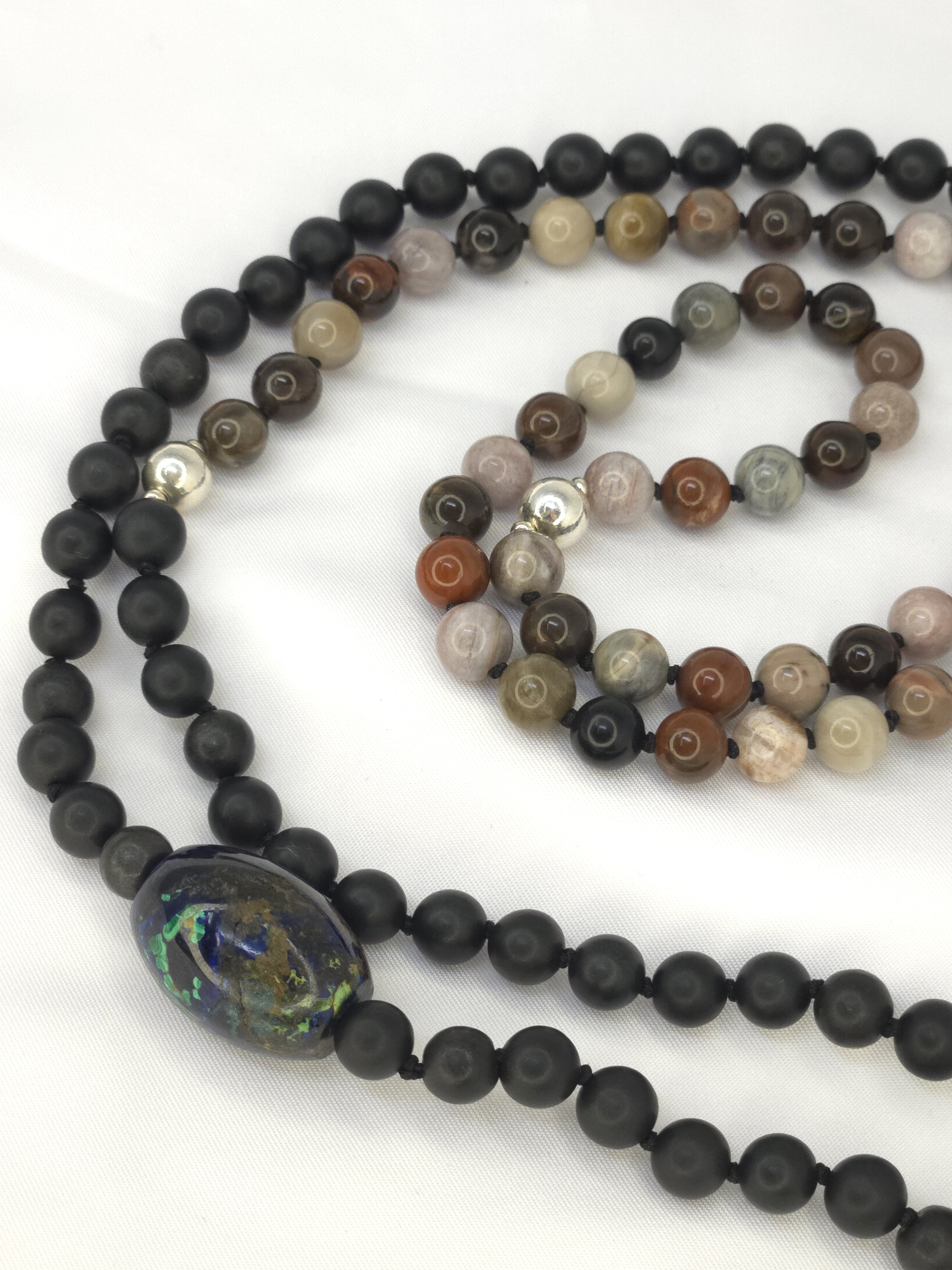 Khemia Legacy Japa Mala - Grounding, Radiation Balance & Protection