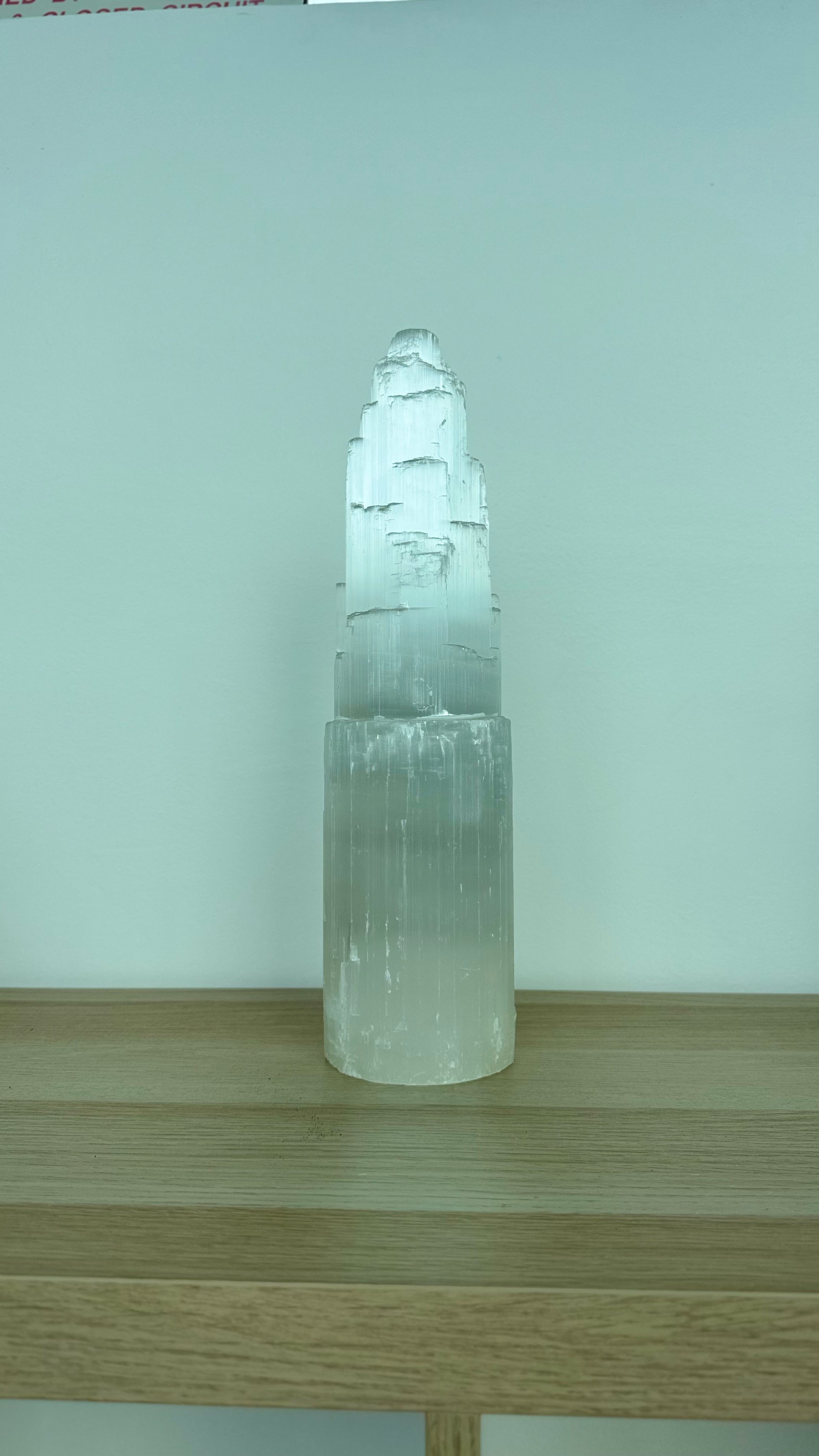 Large Selenite Lamp