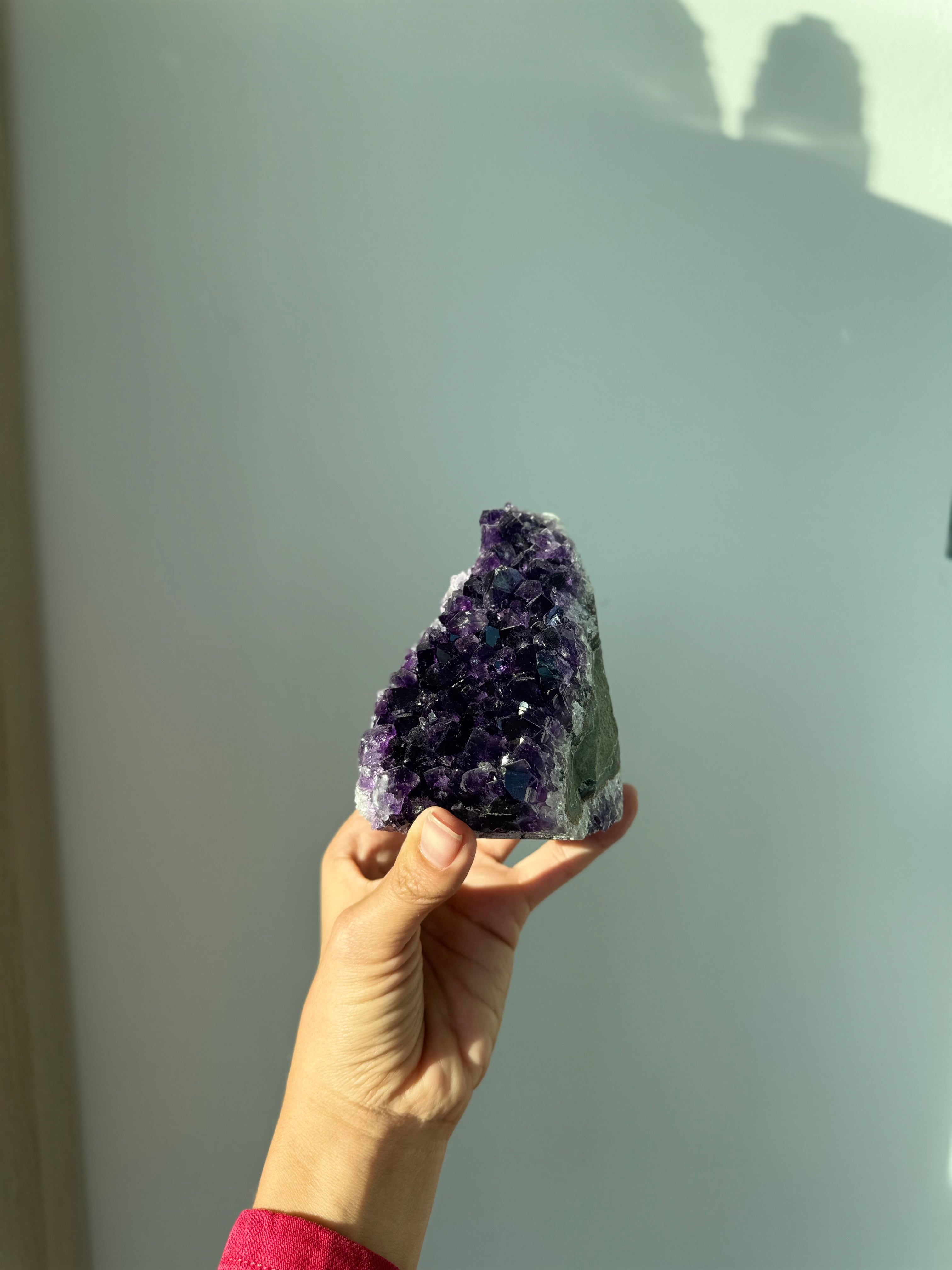 Amethyst Cave for Stress Relief, Protection and Energetic Harmony