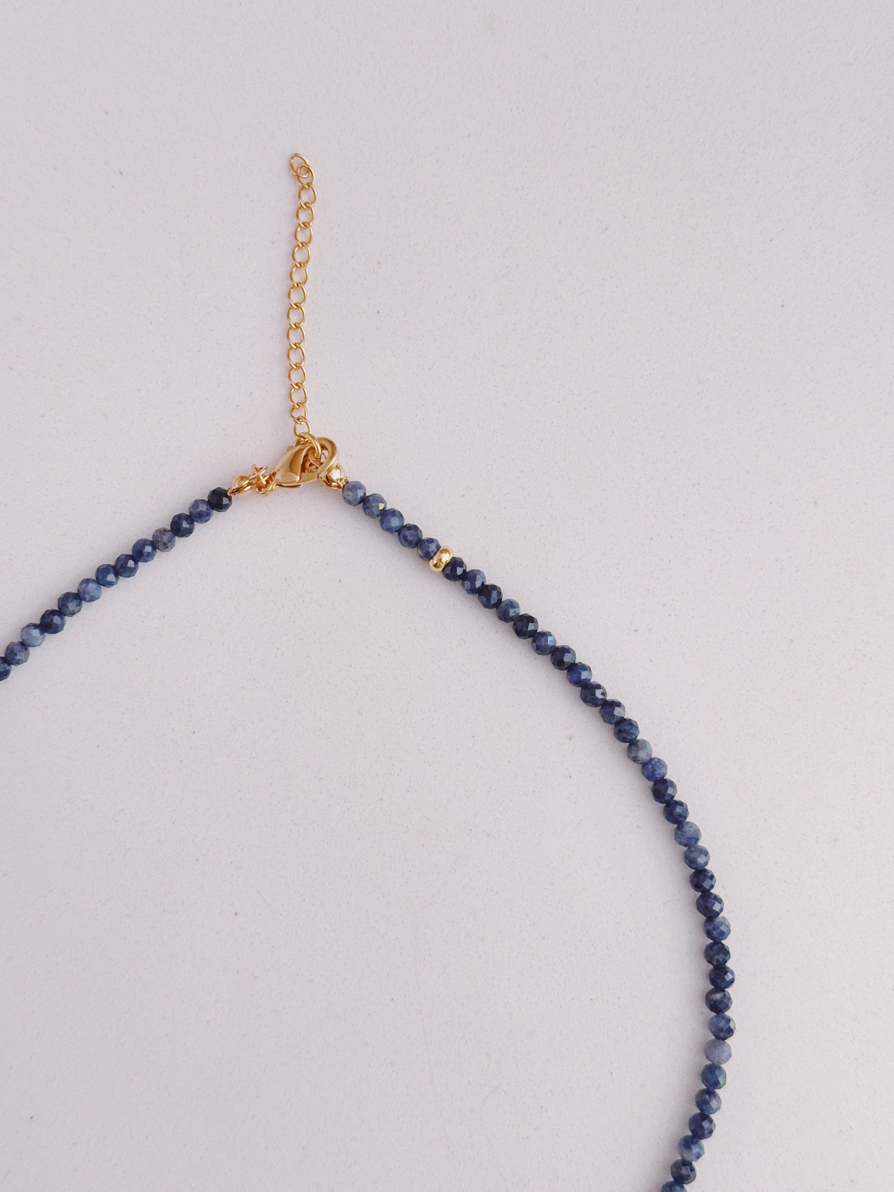Khemia Legacy - Blue Saphire Birthstone Choker (Virgo)