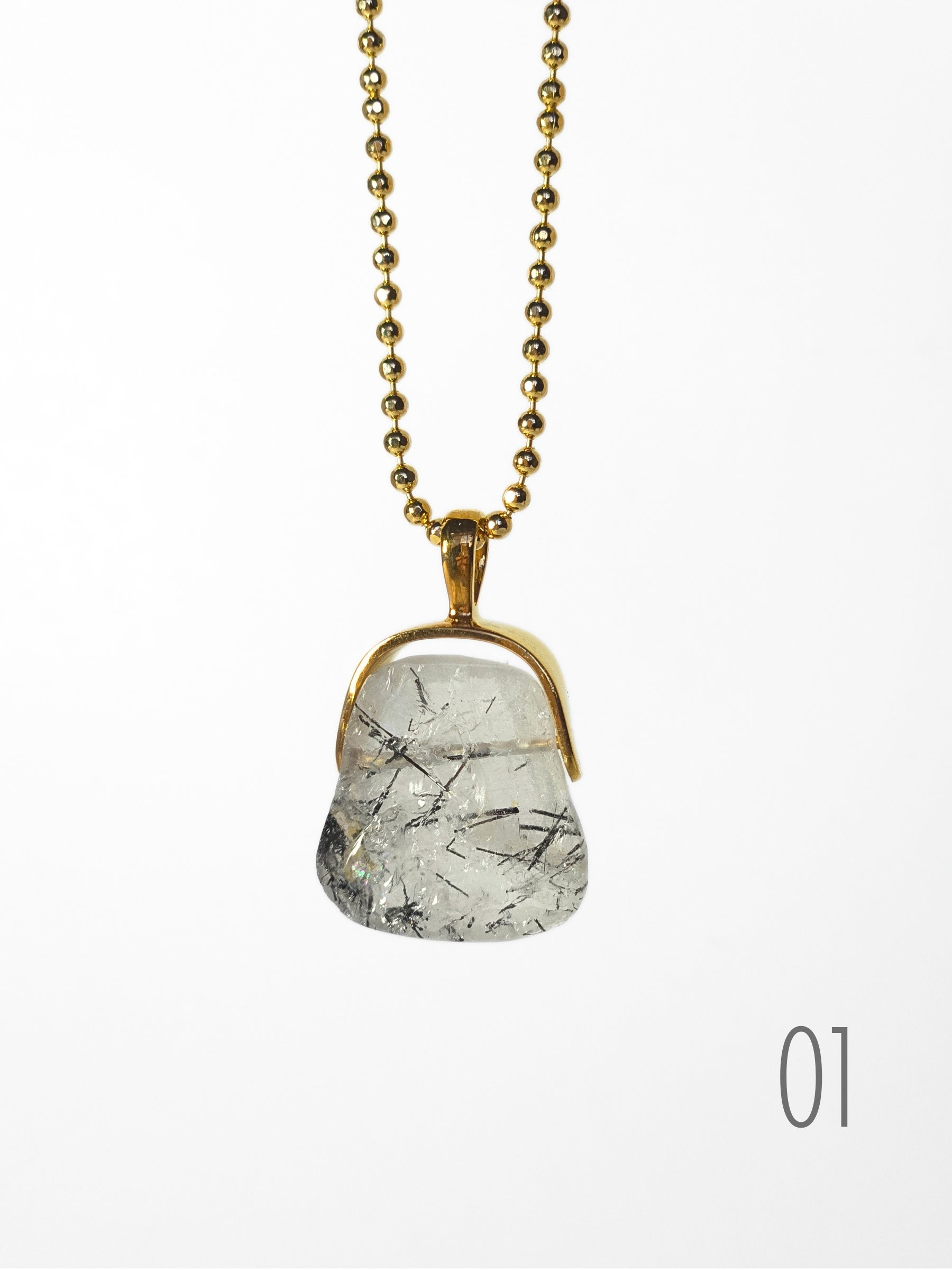 Khemia Legacy Beacons Of Light Collection - Tourmaline quartz (Gold)