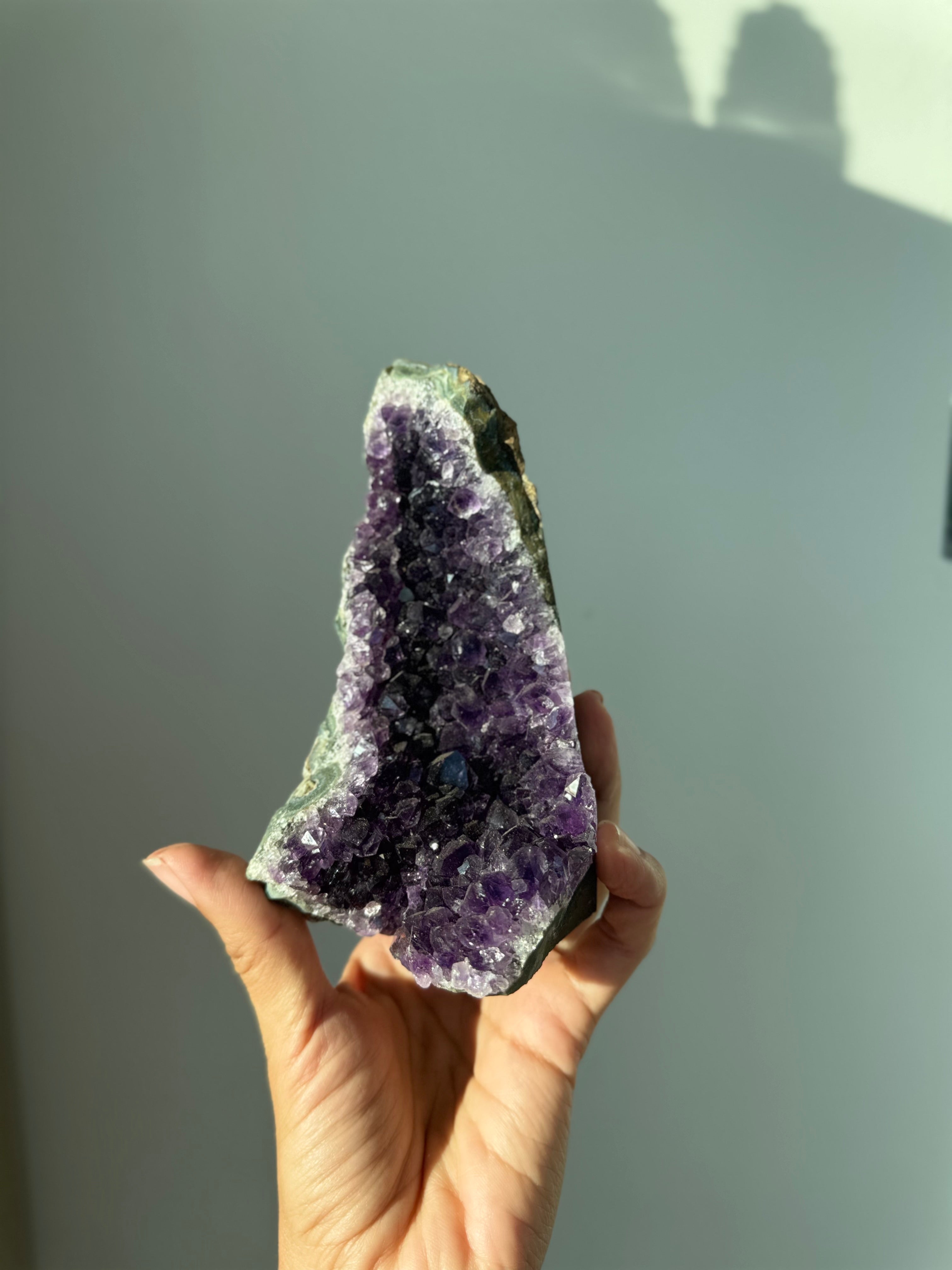 Amethyst Cave for Stress Relief, Protection and Energetic Harmony
