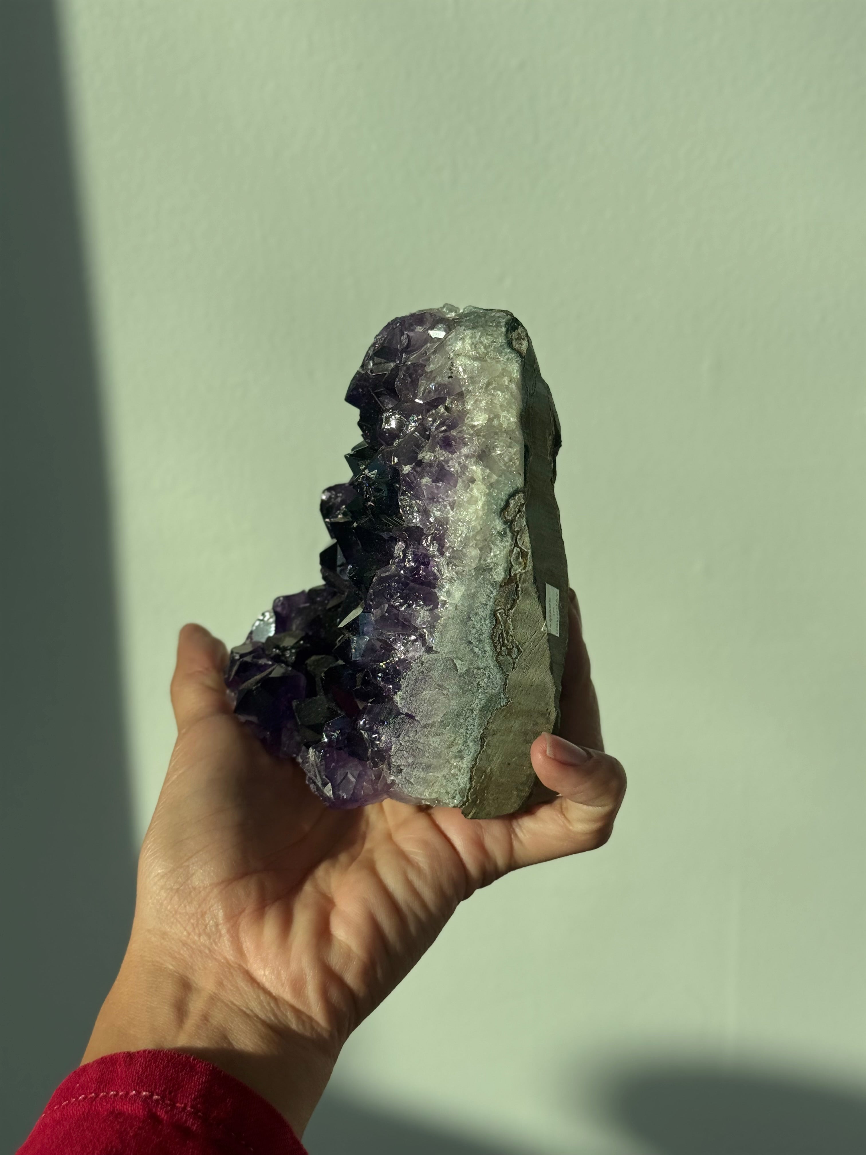 Amethyst Cave for Stress Relief, Protection and Energetic Harmony