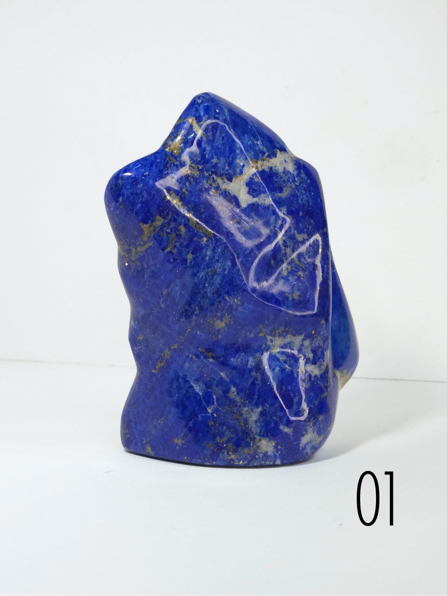 Lapis Lazuli Crystal Free form for Meditation, Self Expression, Transformation