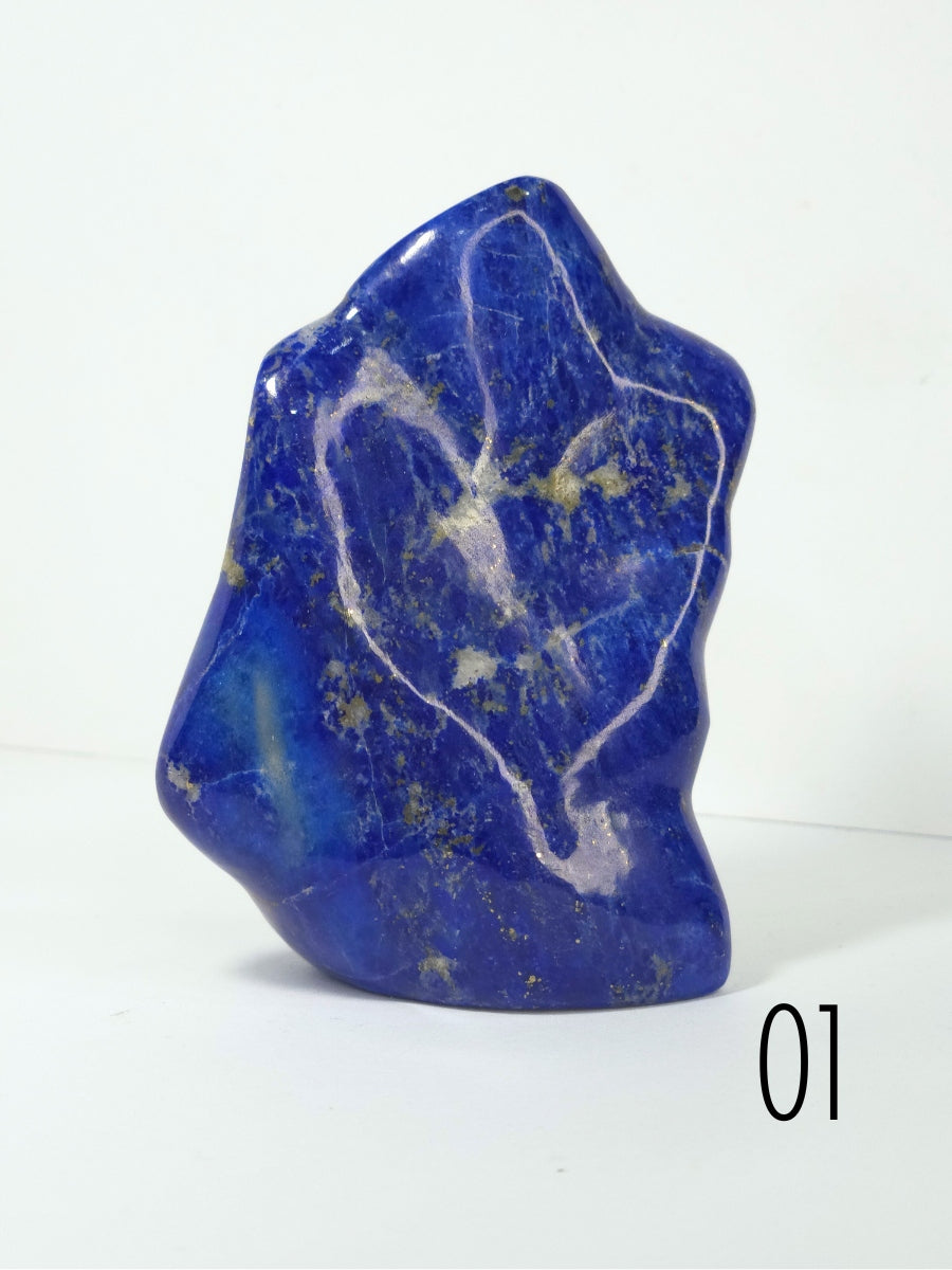 Lapis Lazuli Crystal Free form for Meditation, Self Expression, Transformation