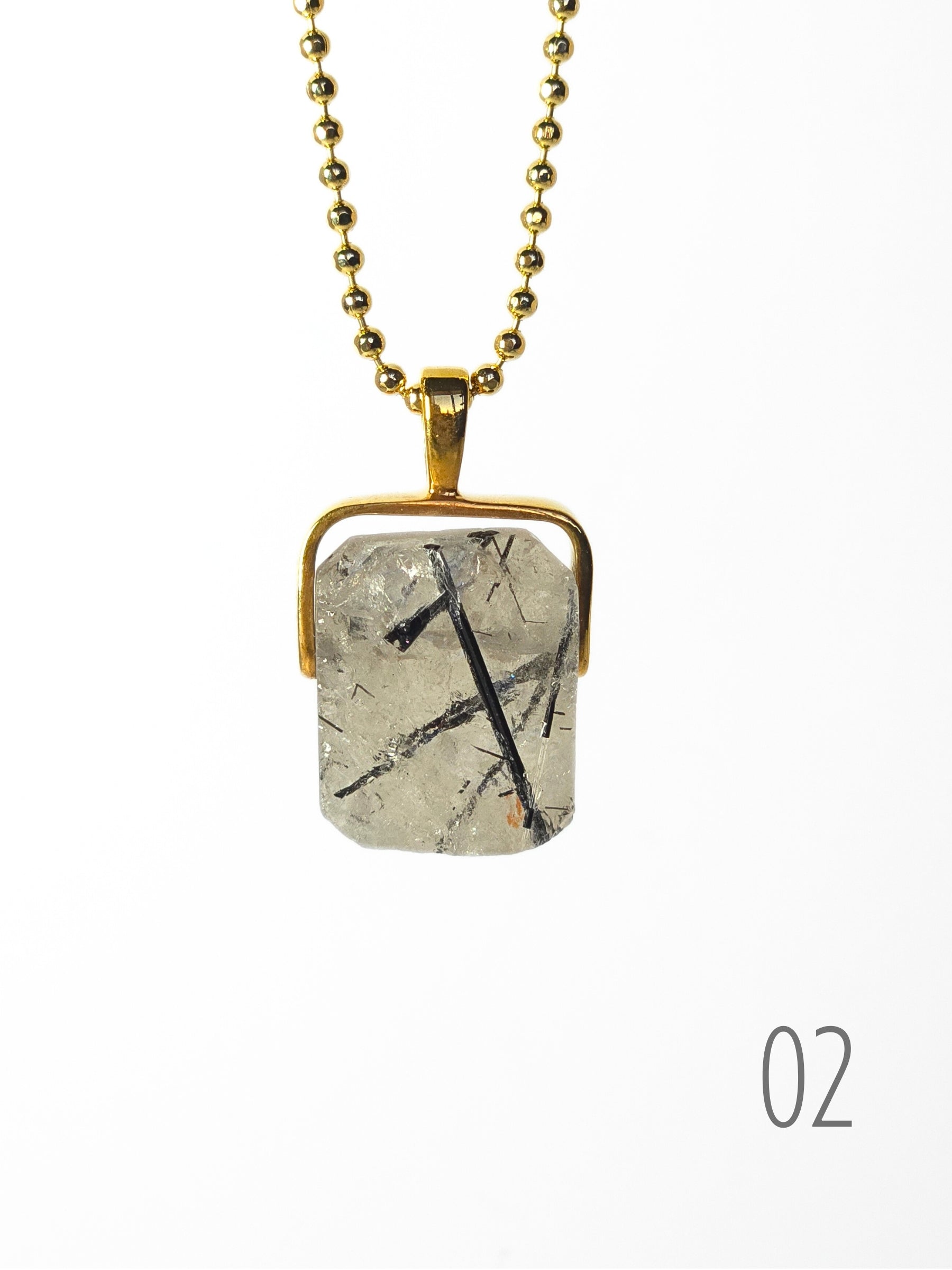 Khemia Legacy Beacons Of Light Collection - Tourmaline quartz (Gold)