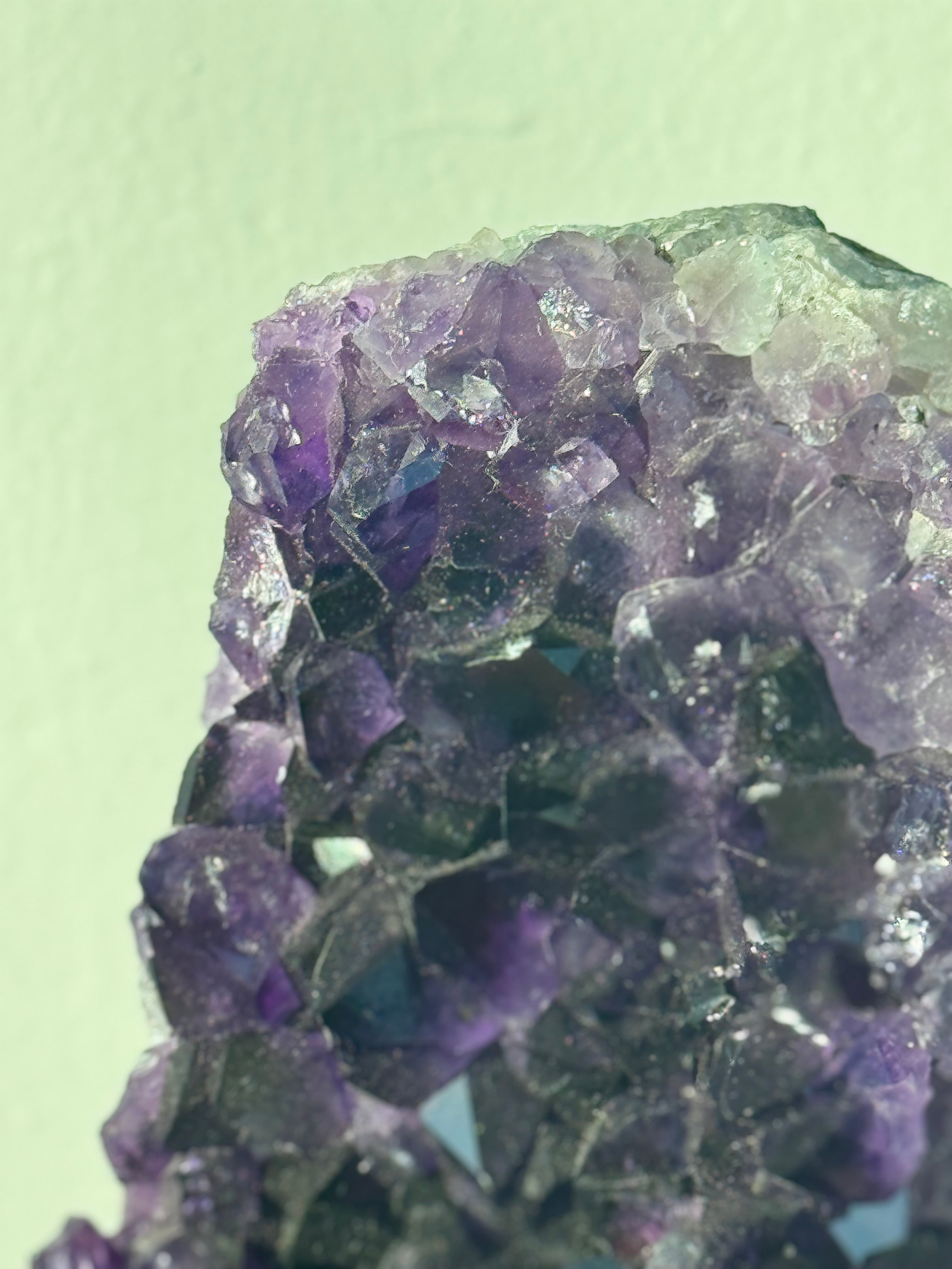 Amethyst Cave for Stress Relief, Protection and Energetic Harmony