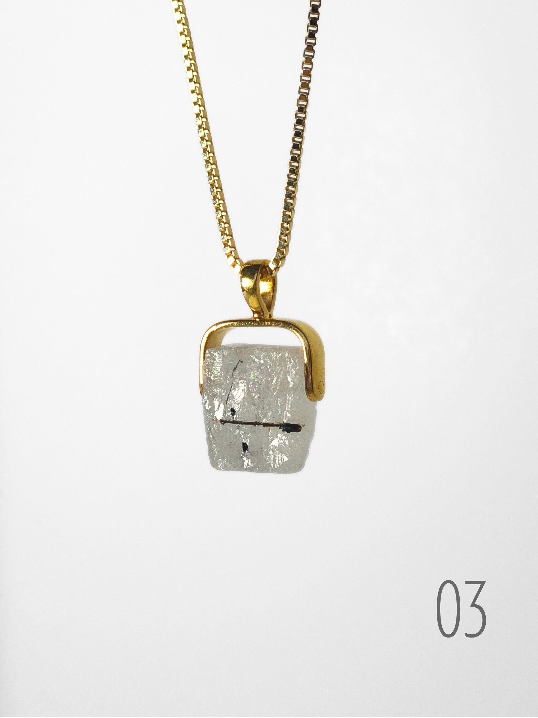 Khemia Legacy Beacons Of Light Collection - Tourmaline quartz (Gold)