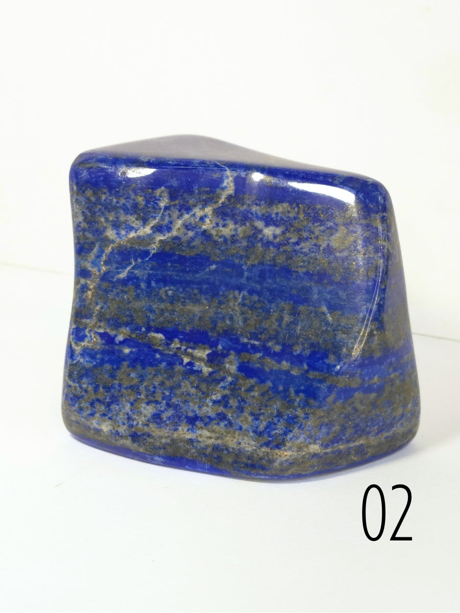 Lapis Lazuli Crystal Free form for Meditation, Self Expression, Transformation