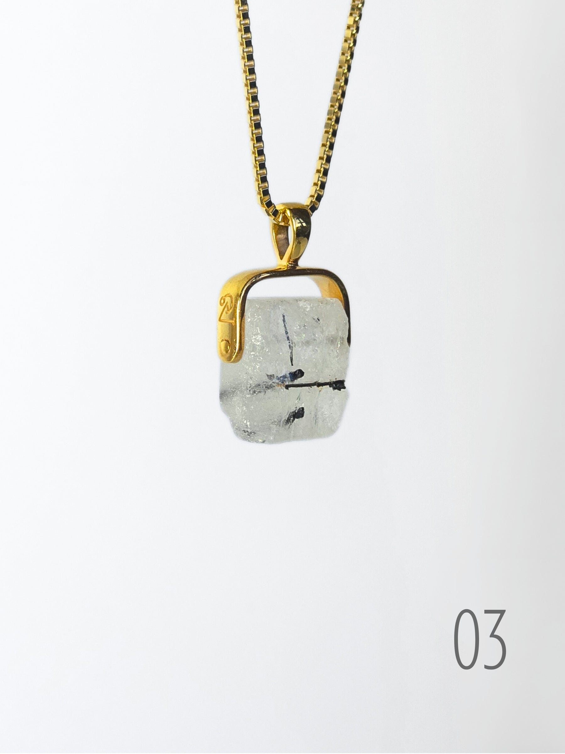 Khemia Legacy Beacons Of Light Collection - Tourmaline quartz (Gold)