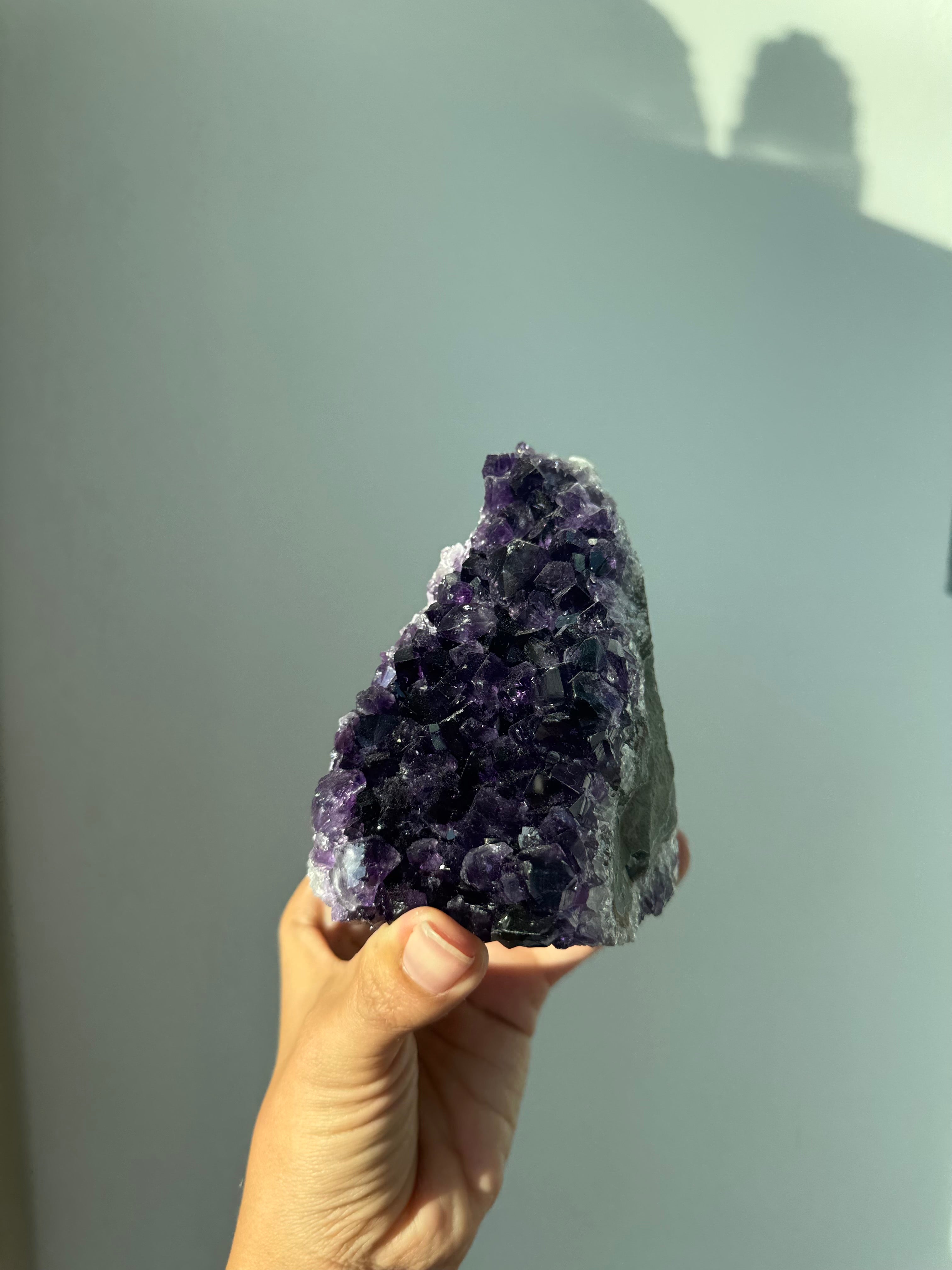 Amethyst Cave for Stress Relief, Protection and Energetic Harmony
