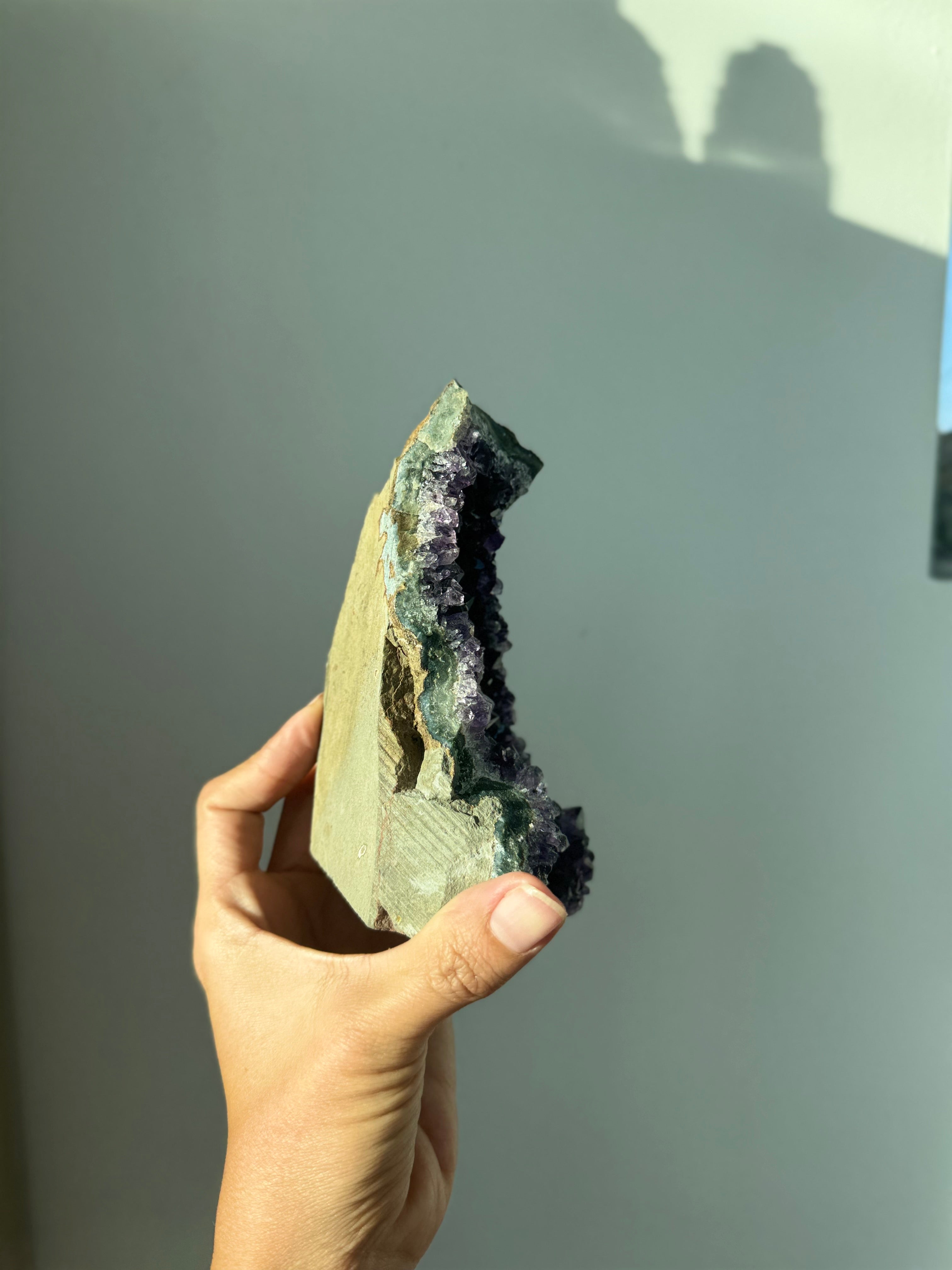 Amethyst Cave for Stress Relief, Protection and Energetic Harmony