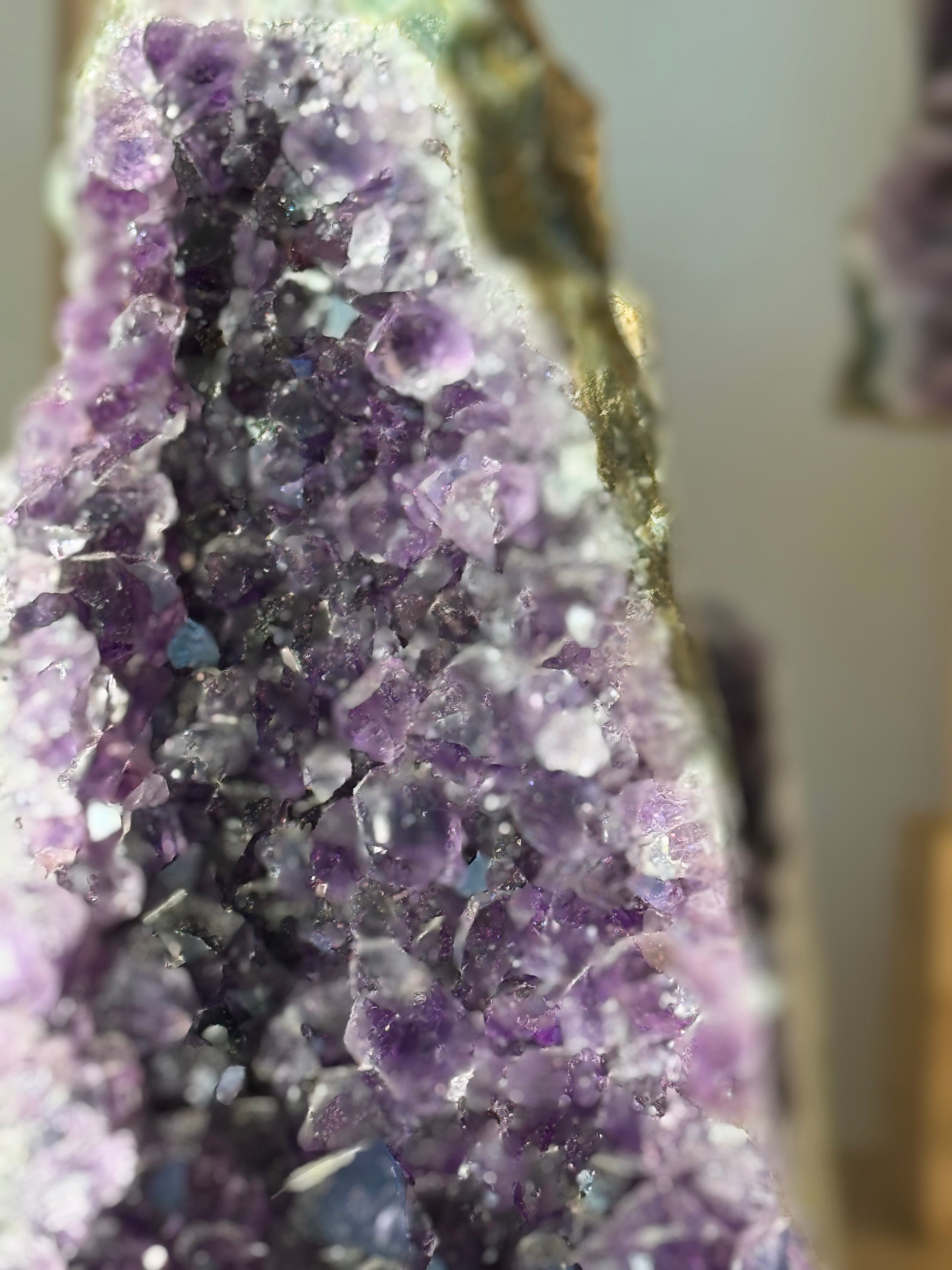 Amethyst Cave for Stress Relief, Protection and Energetic Harmony
