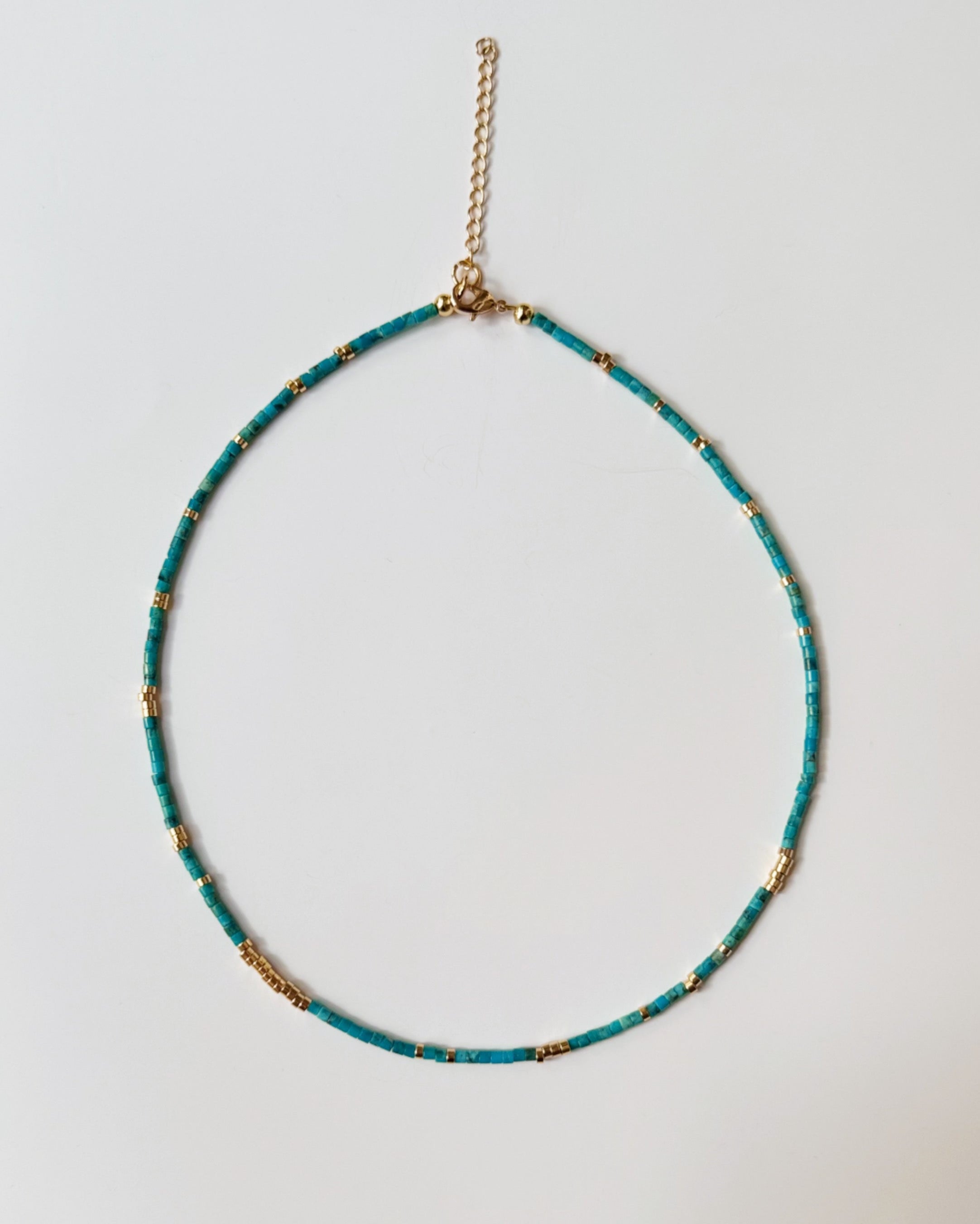 Khemia Legacy - Turquoise Gold Microchoker