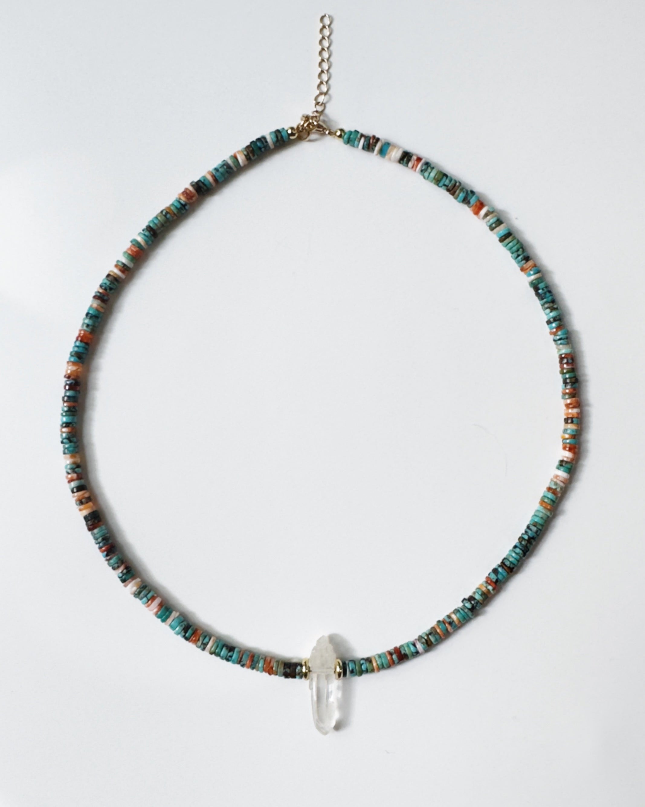 Khemia Legacy - Turquoise Spiny Oyster Necklace