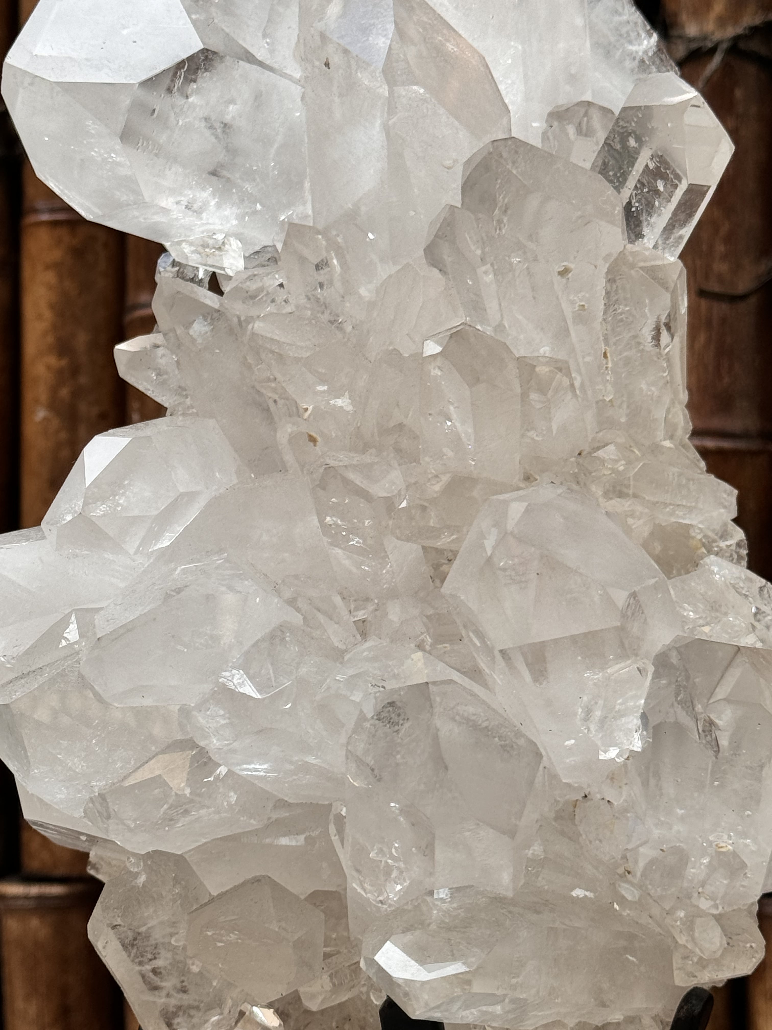 AAA Quality Clear Quartz Cluster: Clarity, Manifestation, and Timeless Beauty