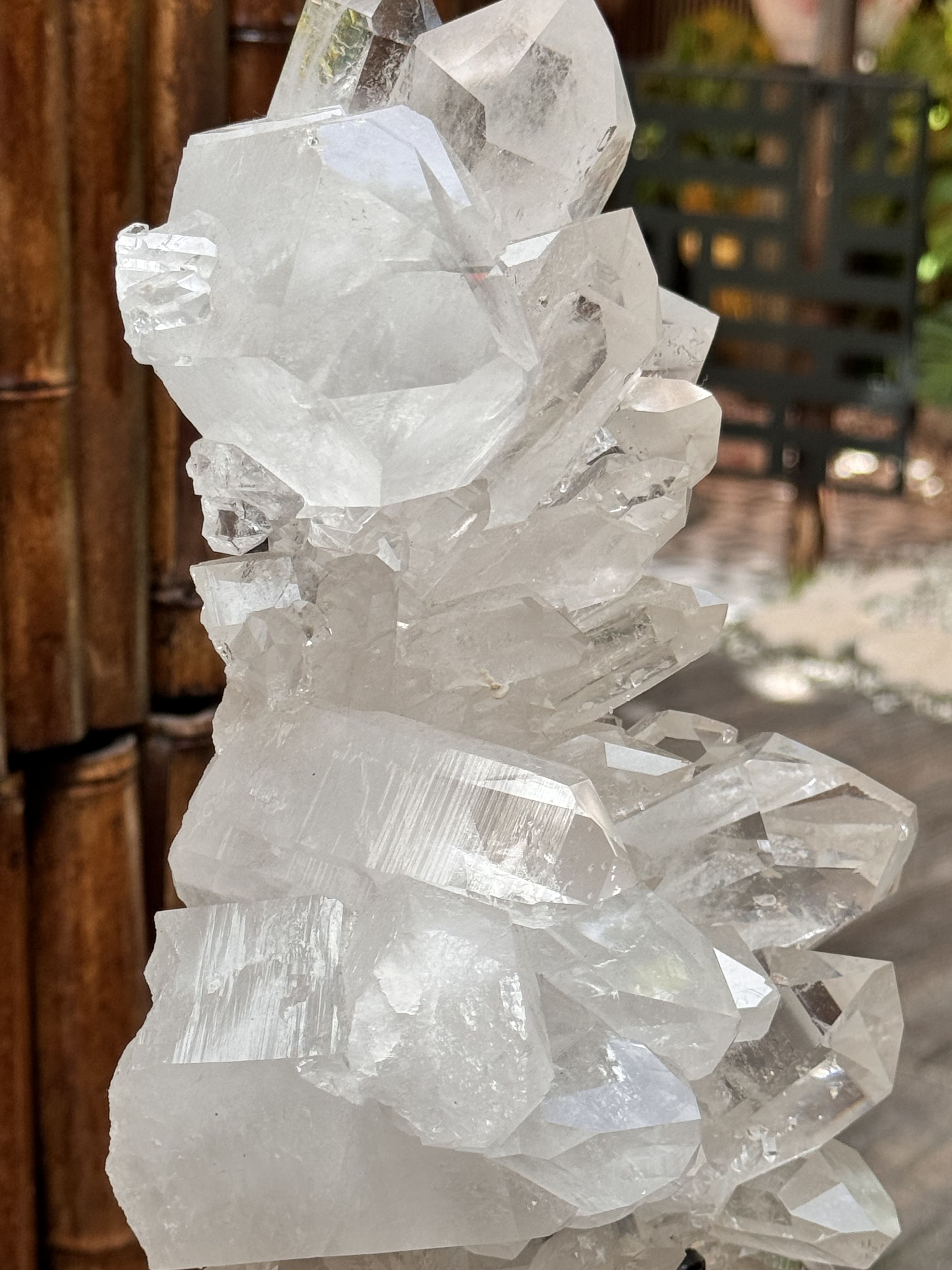 AAA Quality Clear Quartz Cluster: Clarity, Manifestation, and Timeless Beauty