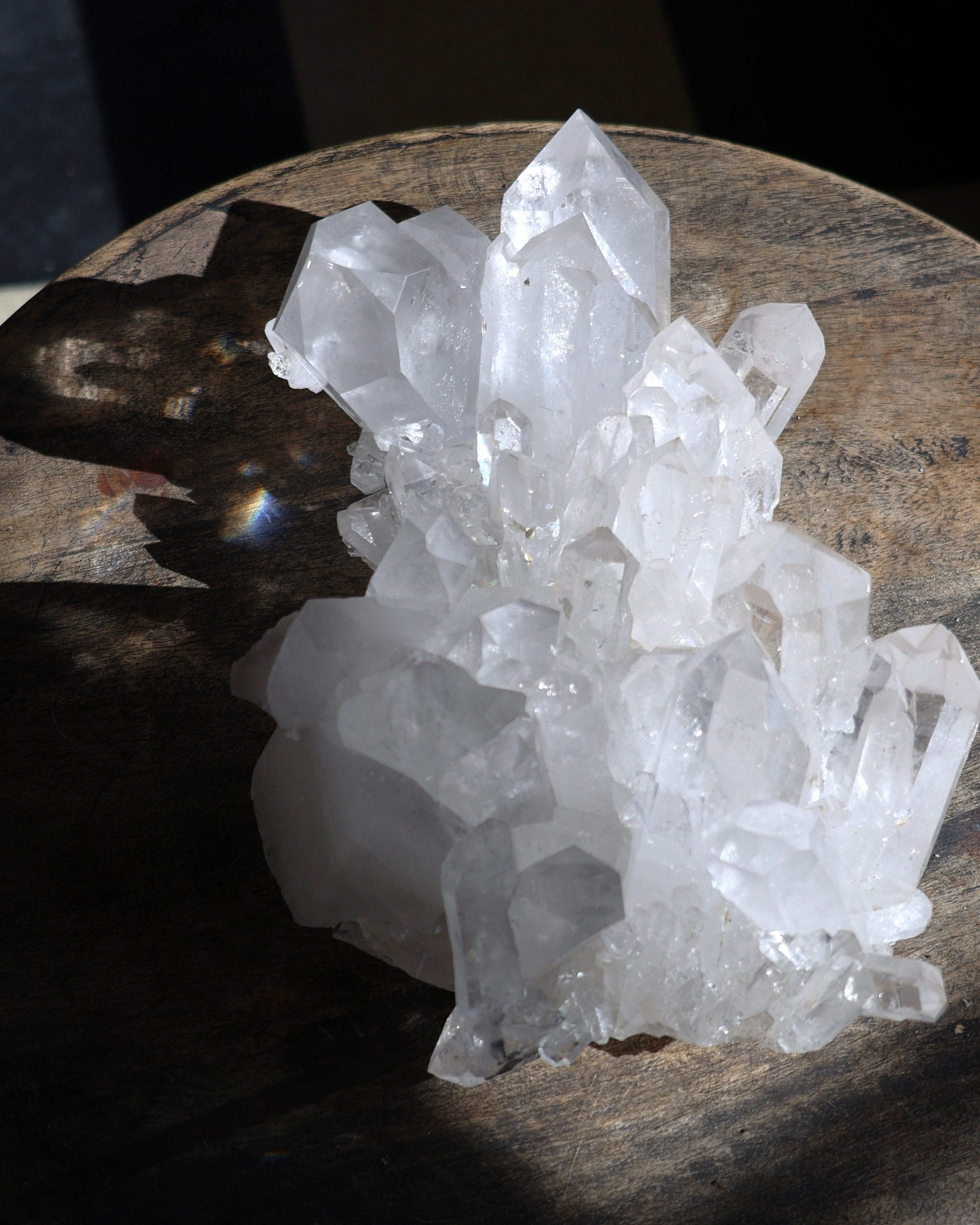 AAA Quality Clear Quartz Cluster: Clarity, Manifestation, and Timeless Beauty