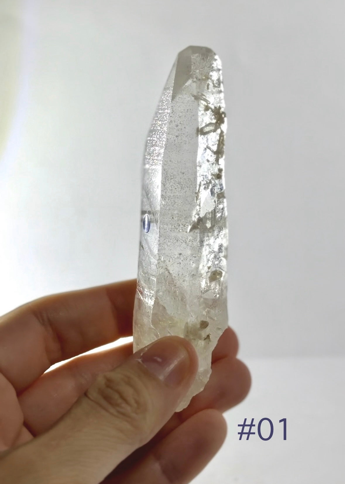 Lemurian Quartz from Brazil for Light Codes, Trascendence & Healing