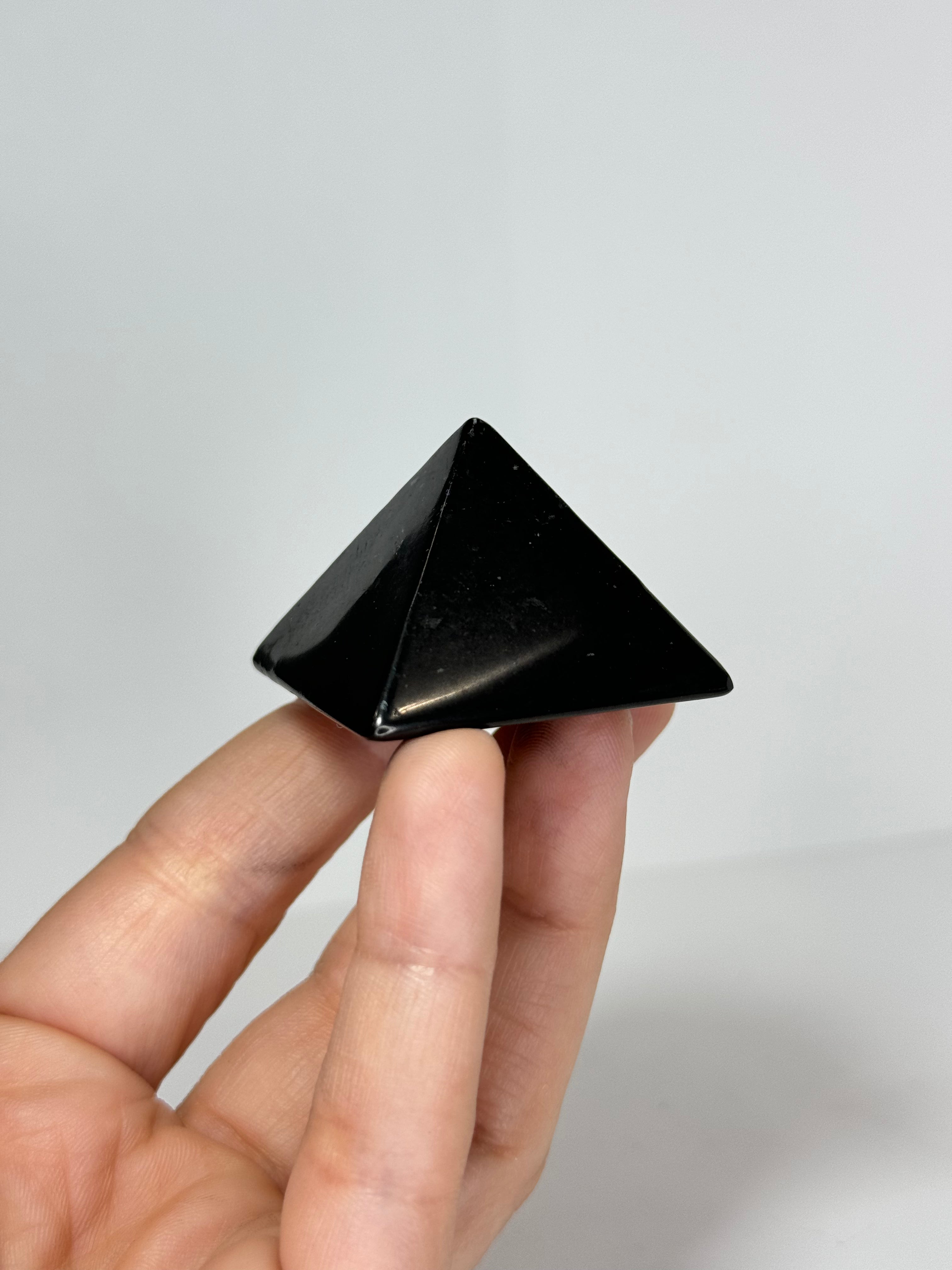 Shungite Stone Pyramids from Russia for EMF Protection & Detox