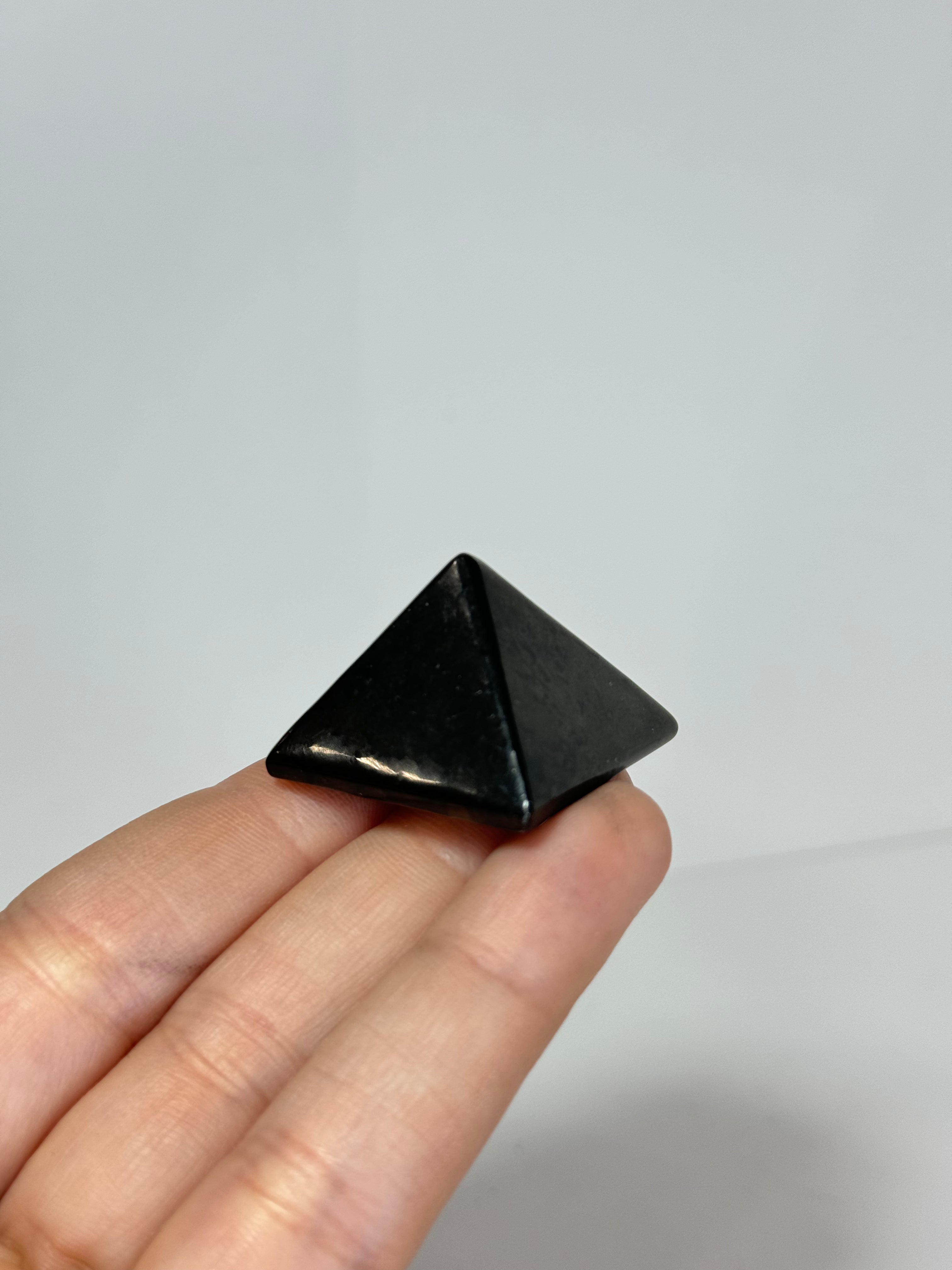 Shungite Stone Pyramids from Russia for EMF Protection & Detox