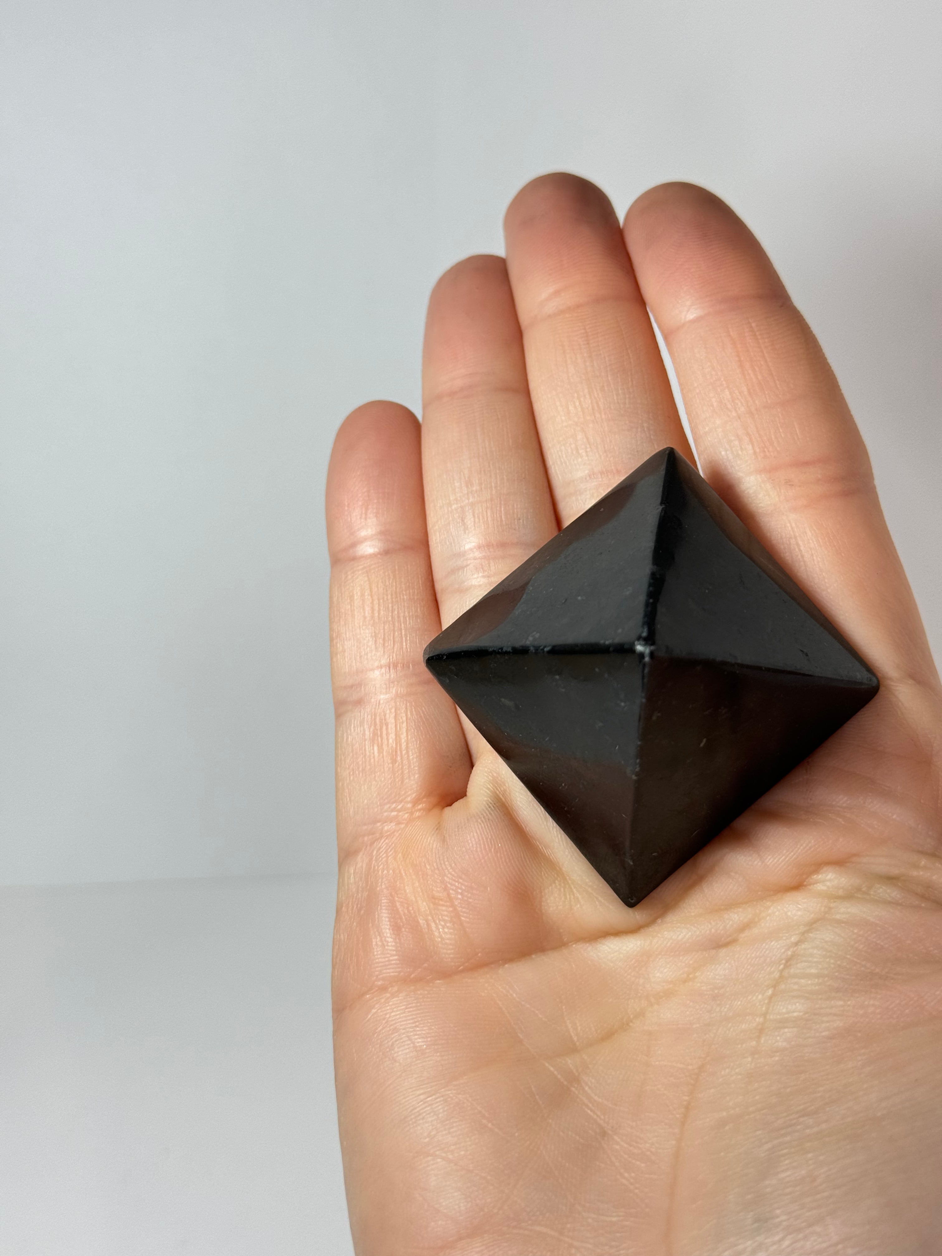 Shungite Stone Pyramids from Russia for EMF Protection & Detox