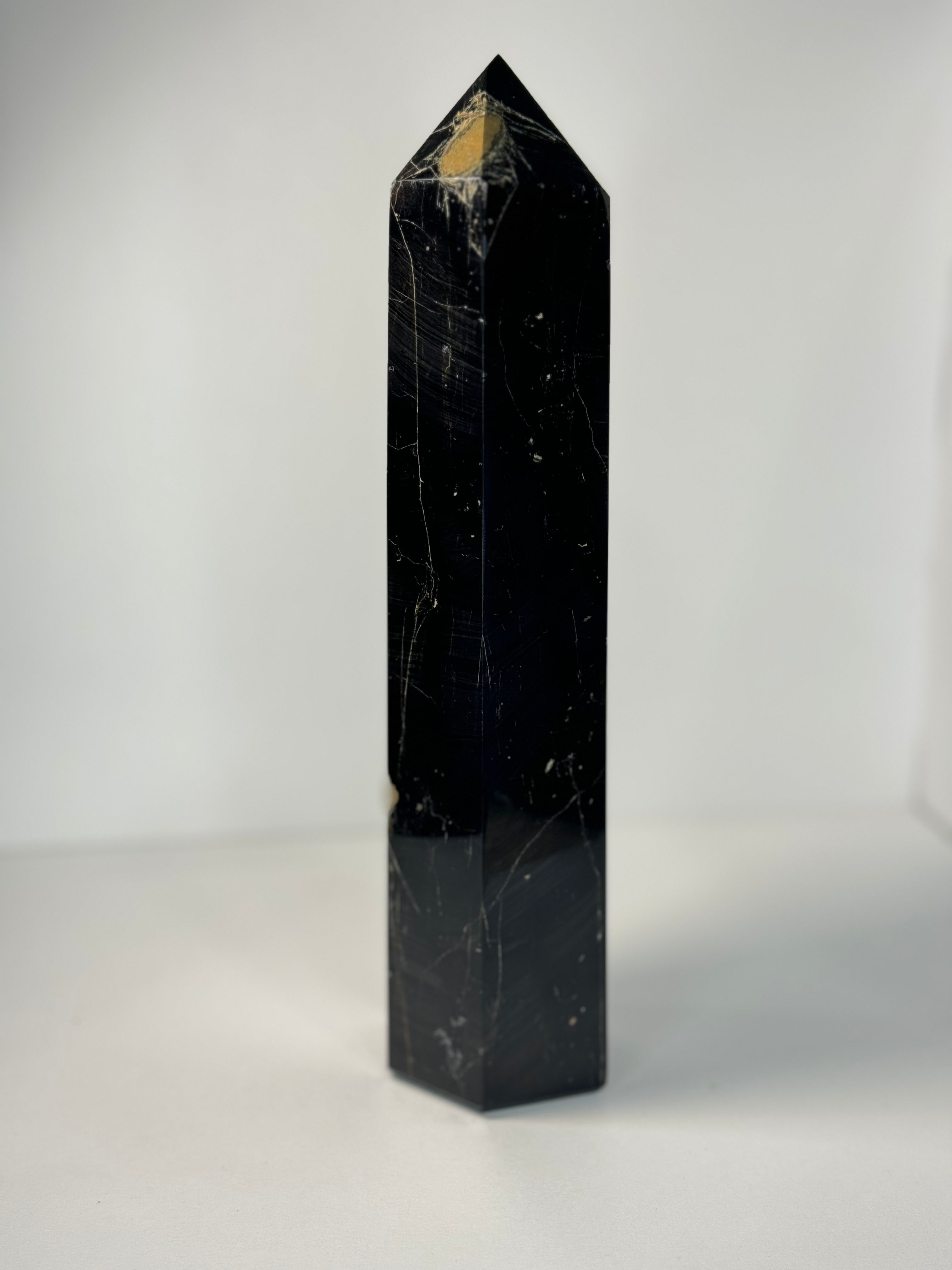 Black Tourmaline Points for Protection & Grounding LARGER