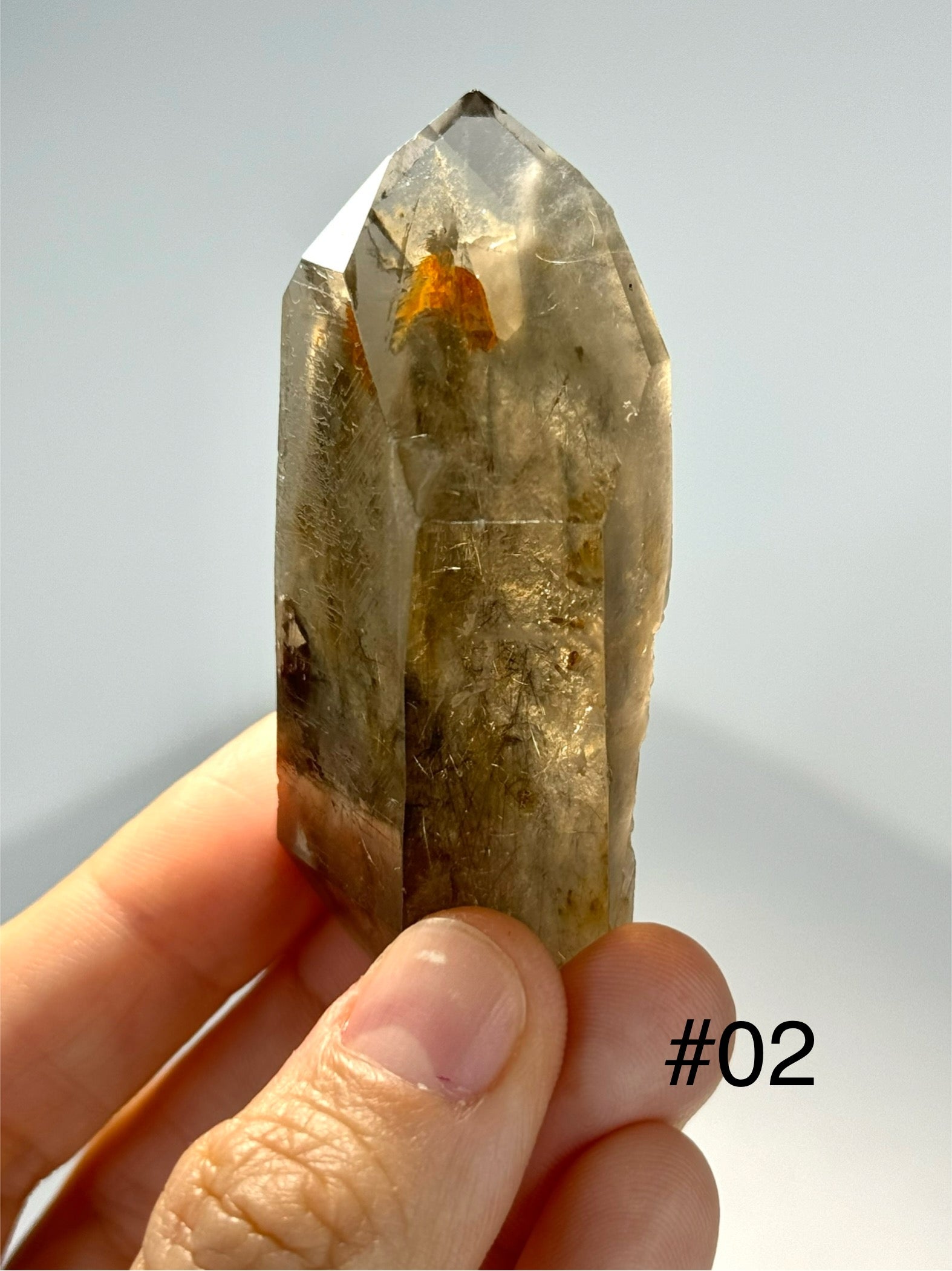 Angel Phantom Lemurian Quartz - Spiritual Connection Crystal