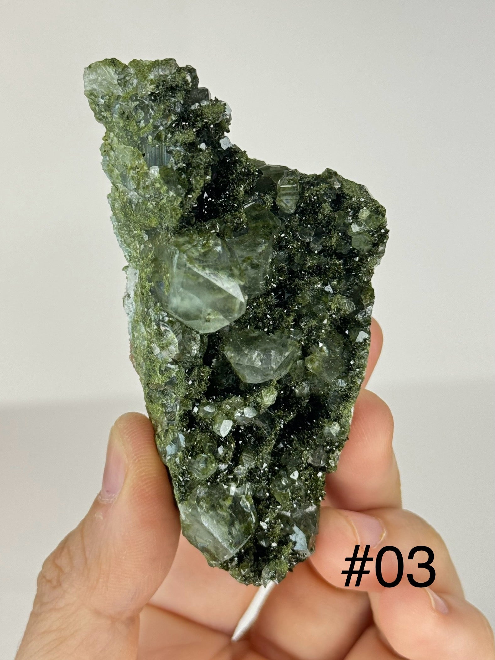 Epidote from Turkey - Transformation & Power