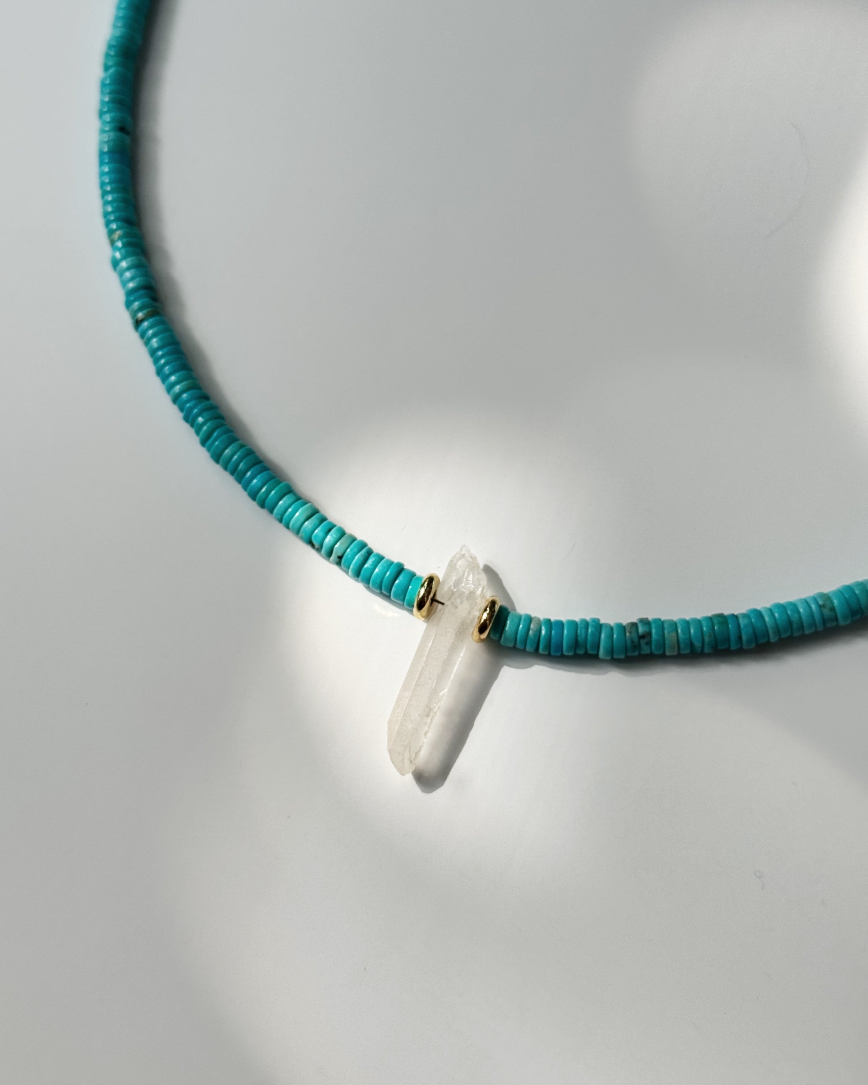 Khemia Legacy - Turquoise Quartz Necklace