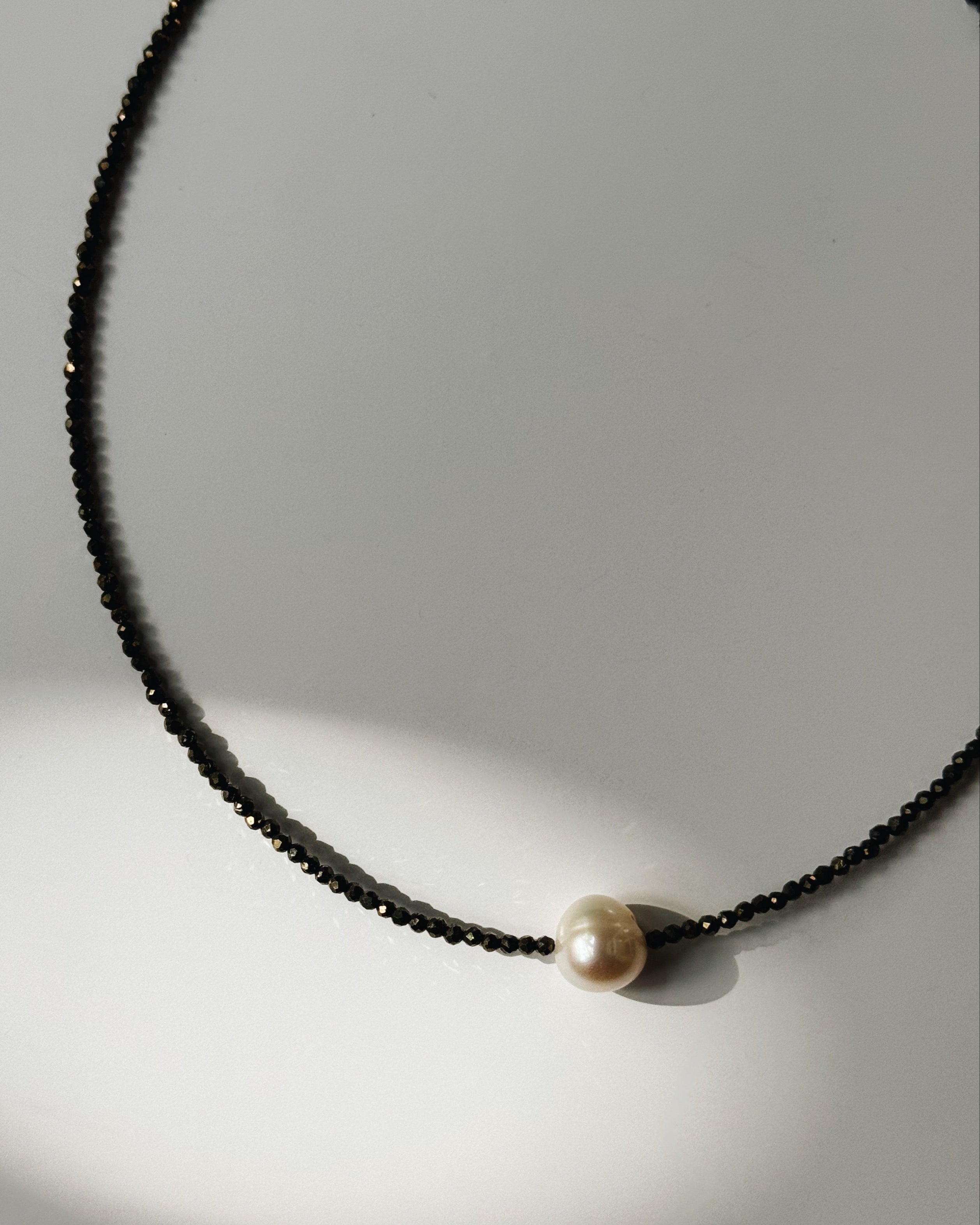Khemia Legacy - Pyrite Pearl Choker