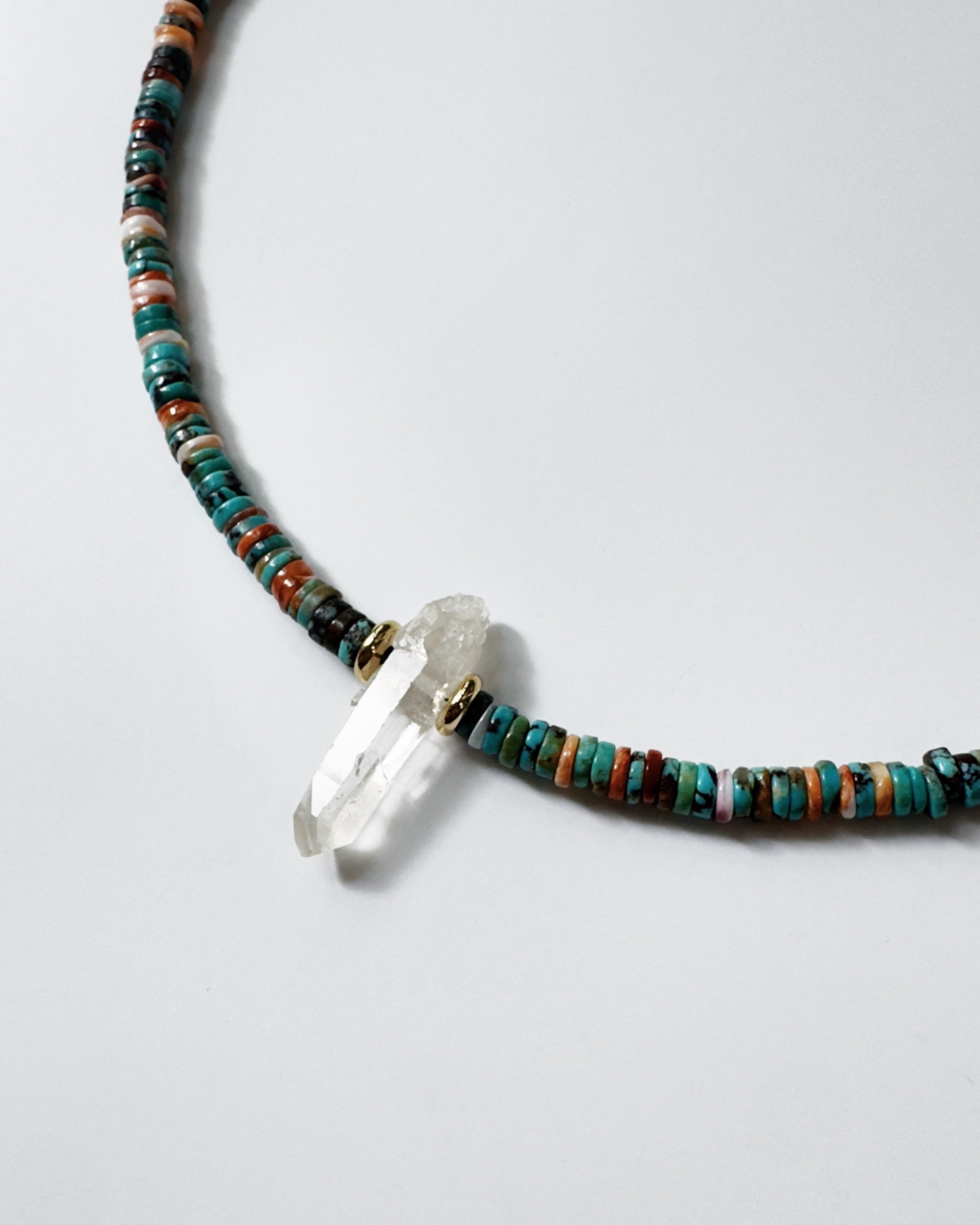 Khemia Legacy - Turquoise Spiny Oyster Necklace