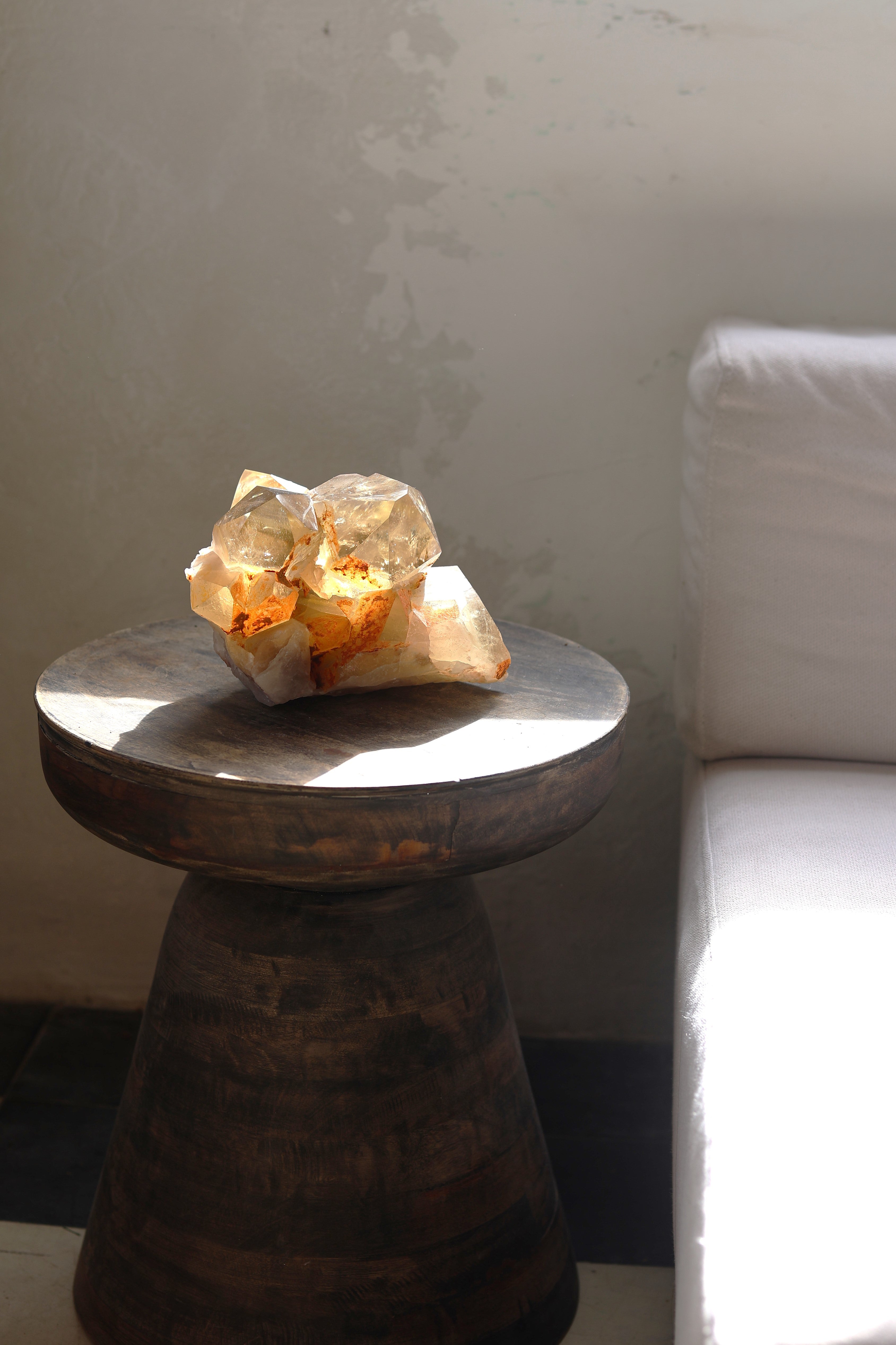 Citrine Cluster For Joy, Drive and Abundance