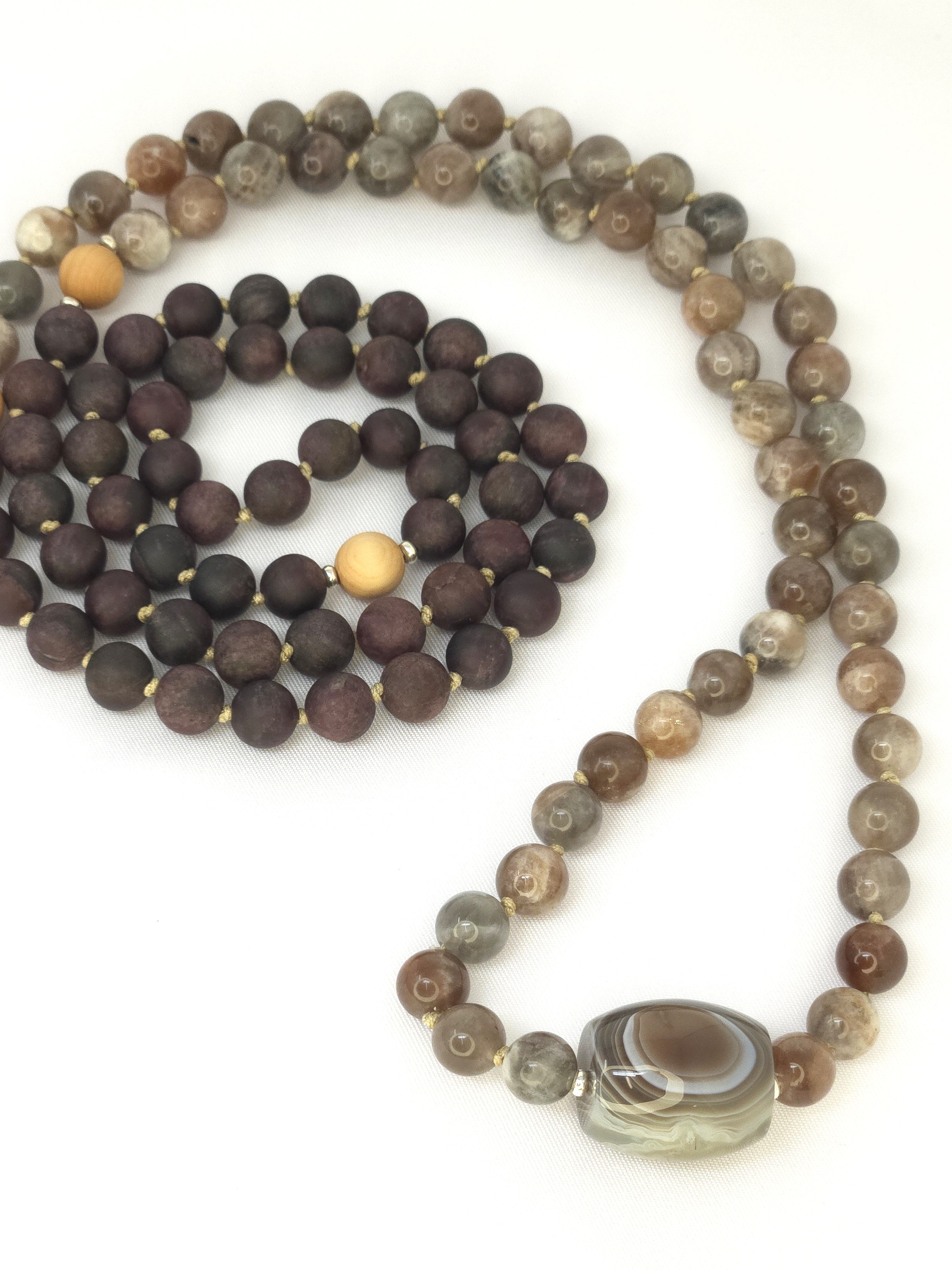 Khemia Legacy Japa Mala - Self-confidence, passion & inner strength