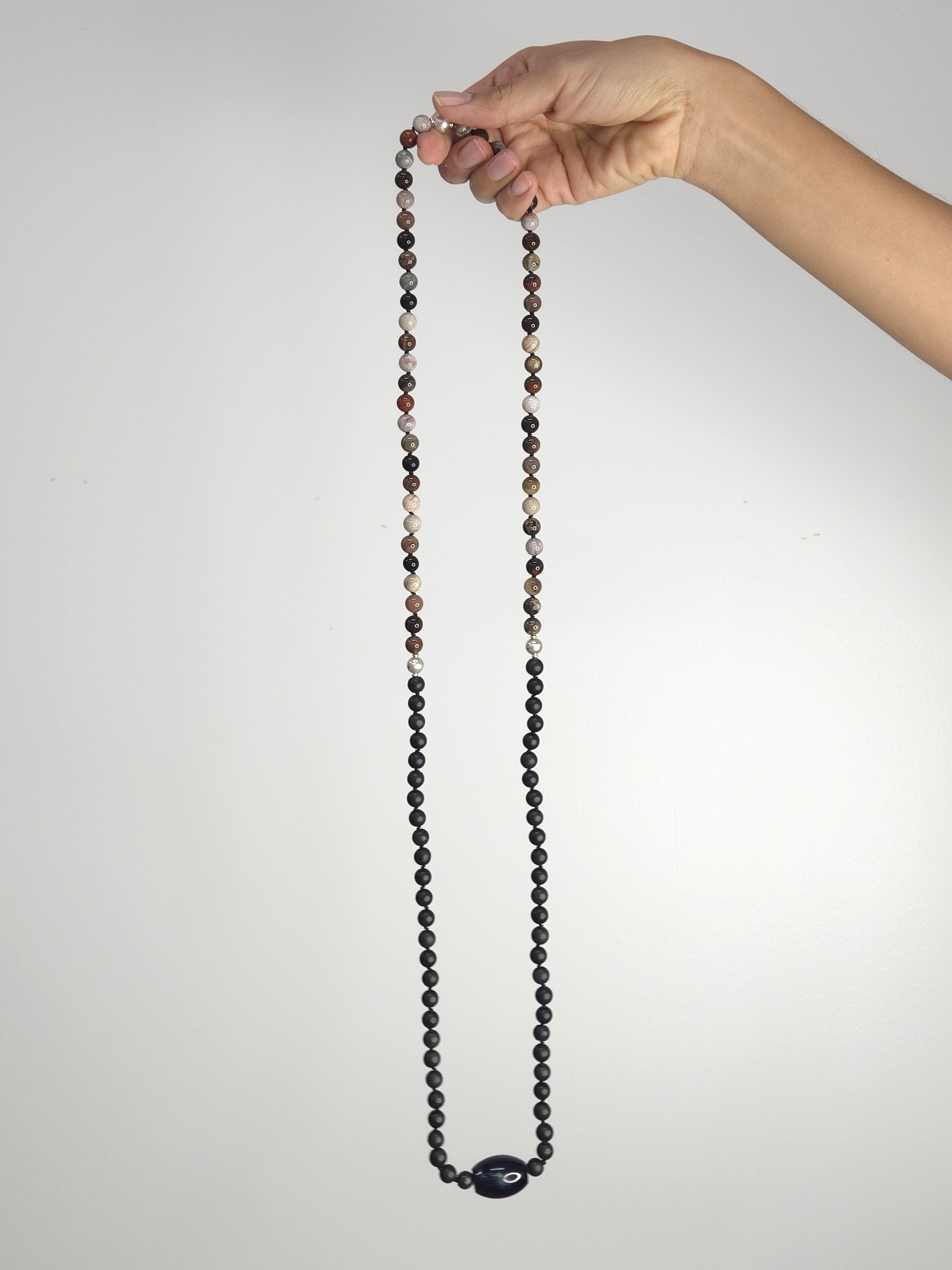 Khemia Legacy Japa Mala - Grounding, Radiation Balance & Protection