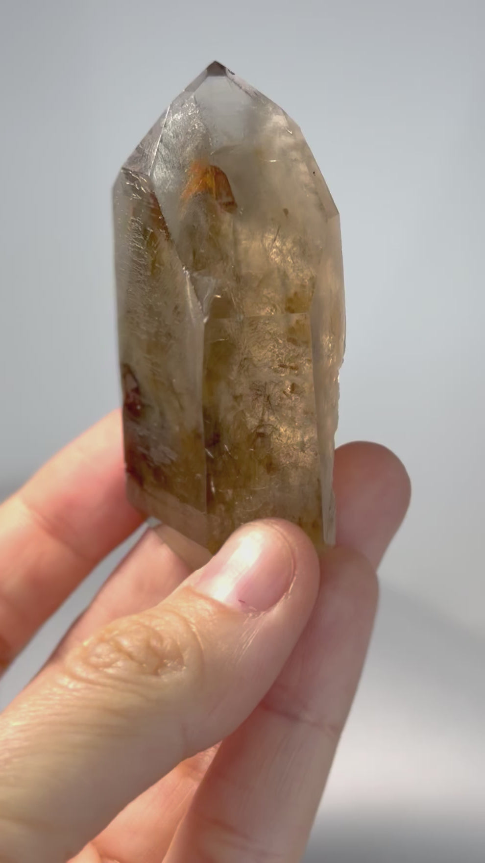 Angel Phantom Lemurian Quartz - Spiritual Connection Crystal