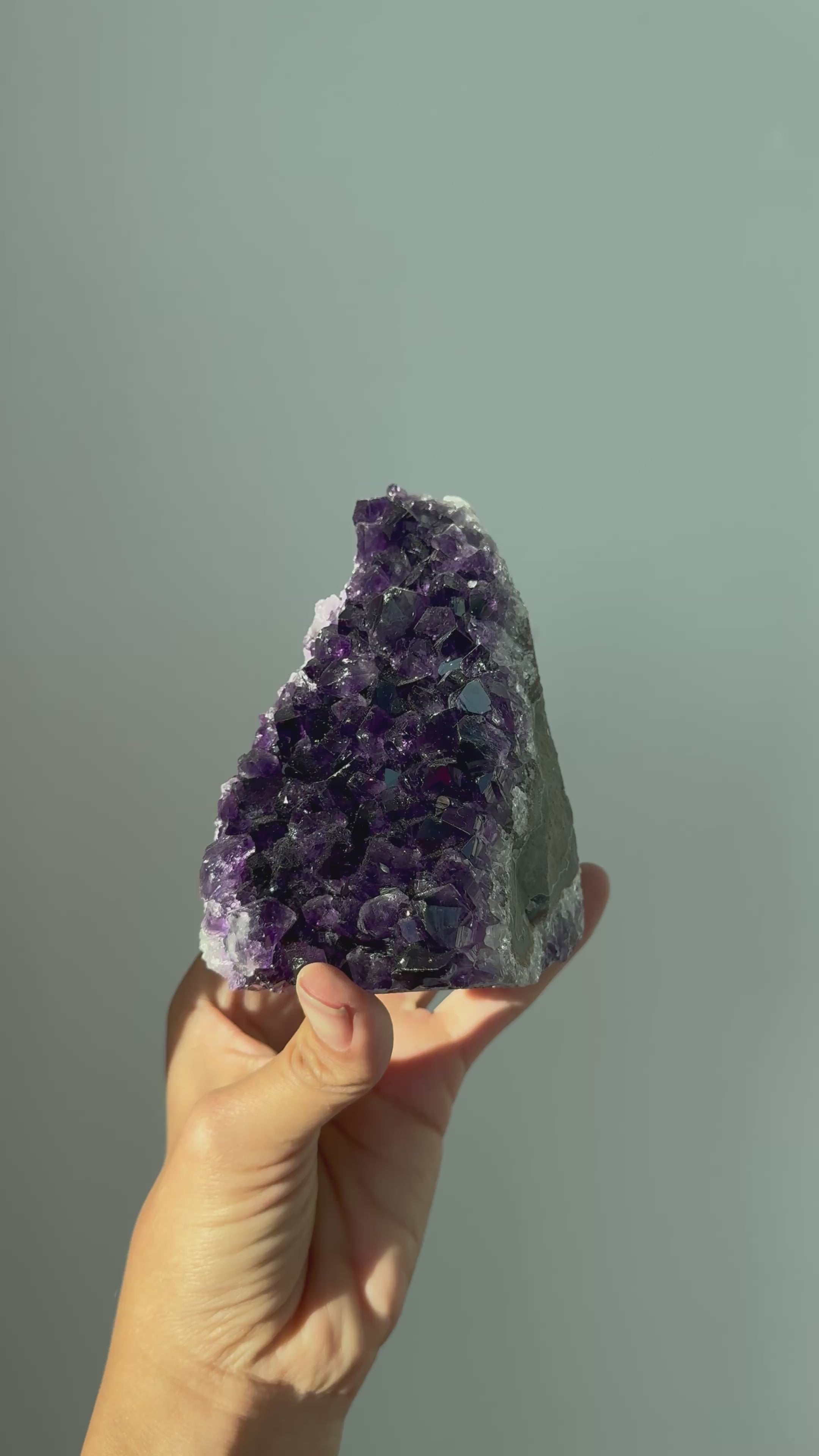 Amethyst Cave for Stress Relief, Protection and Energetic Harmony