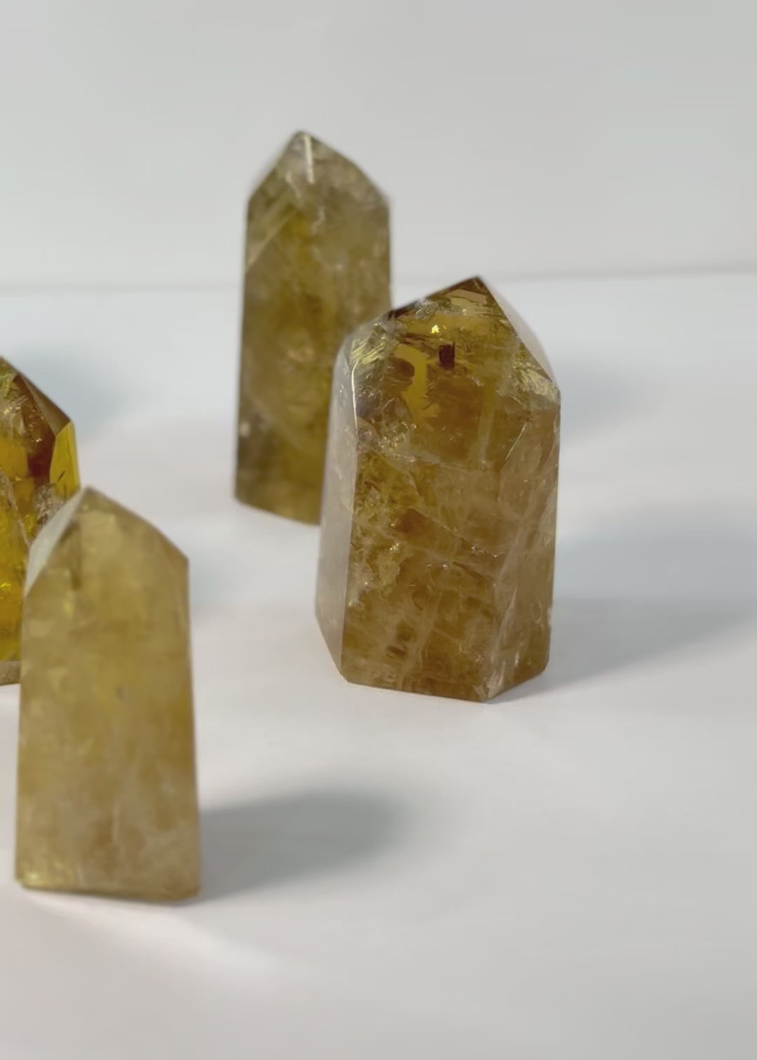 Citrine Points For Joy, Drive and Abundance (small)