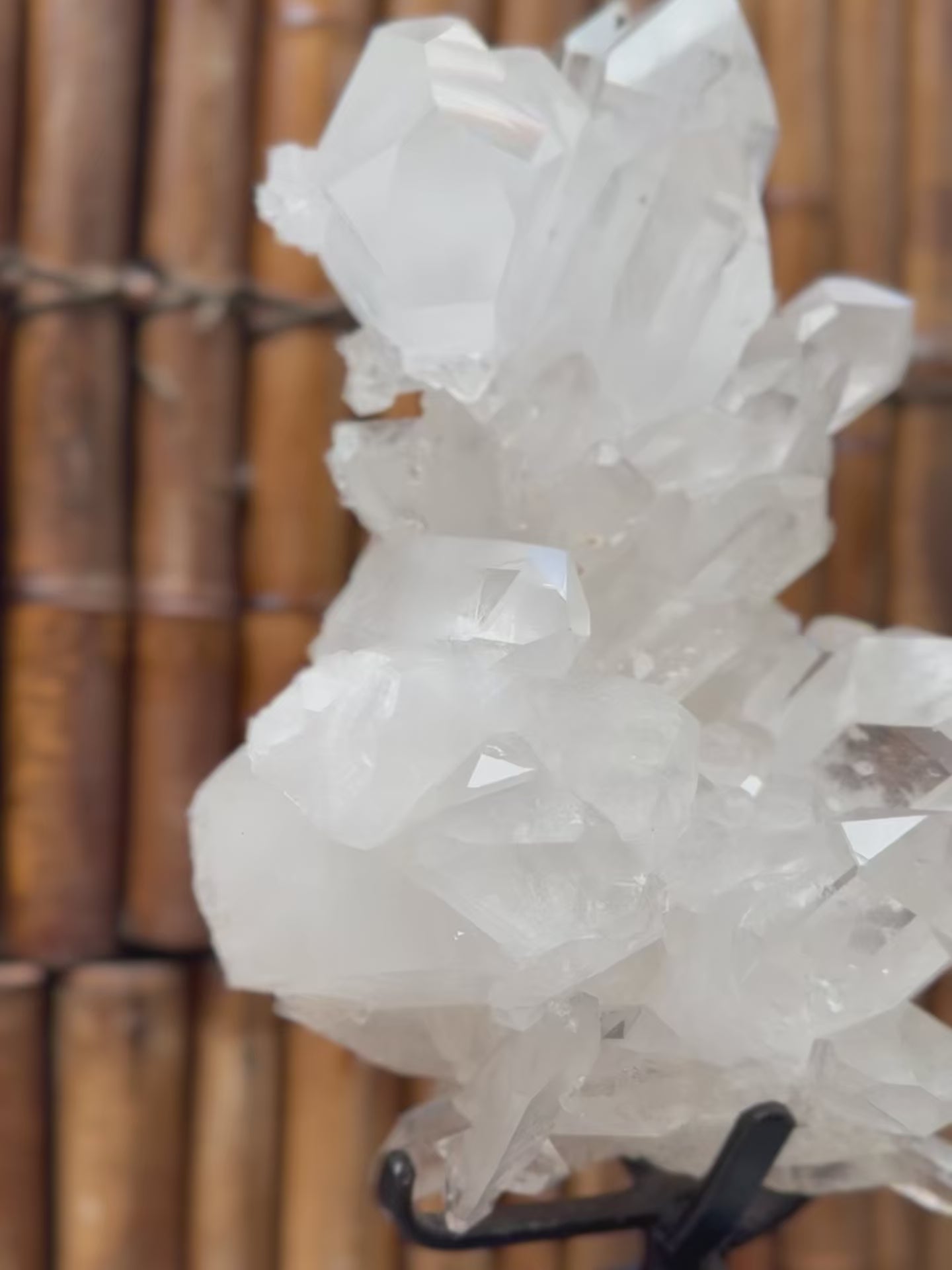 AAA Quality Clear Quartz Cluster: Clarity, Manifestation, and Timeless Beauty