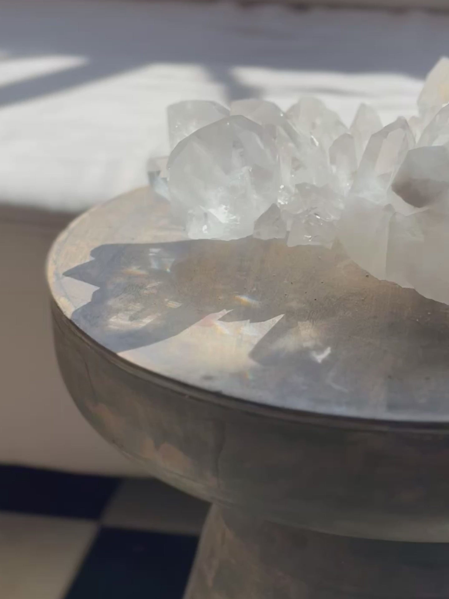 AAA Quality Clear Quartz Cluster: Clarity, Manifestation, and Timeless Beauty